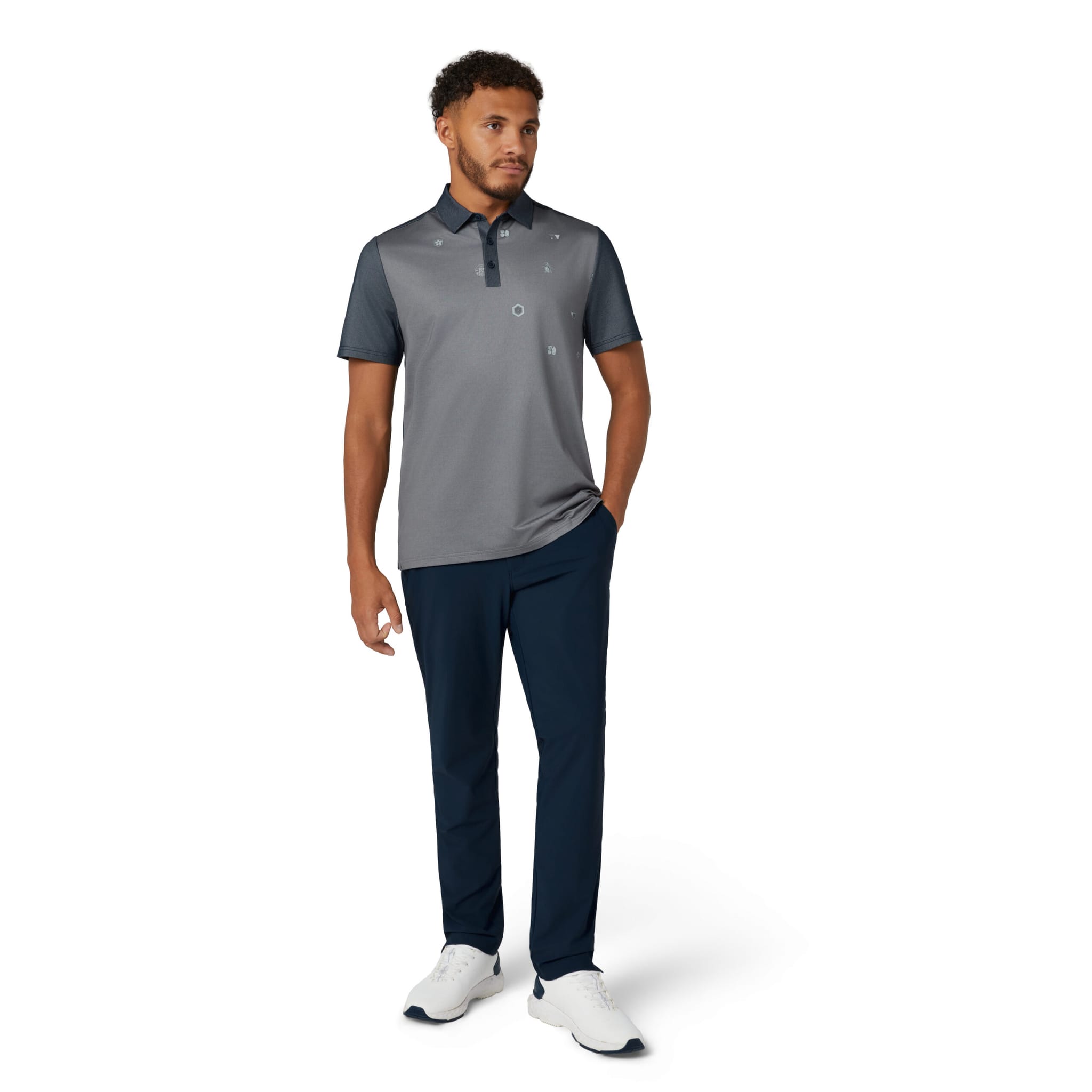 Original Penguin Pete's 50's Block Polo Herren