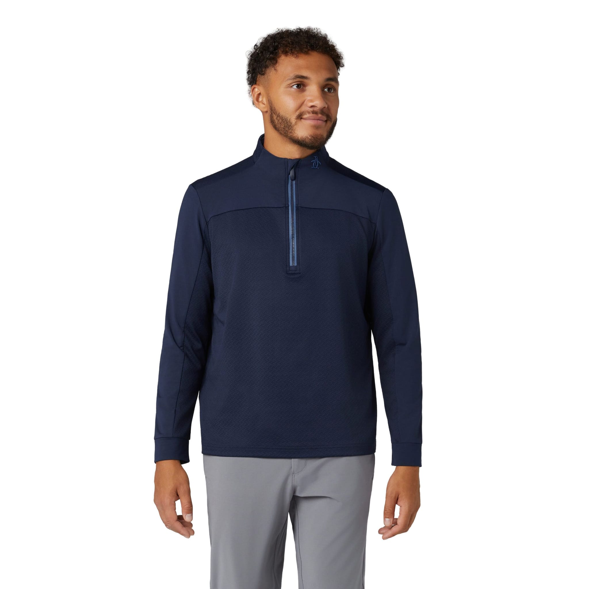 Original Penguin Lightweight 1/4 Zip Pullover Herren