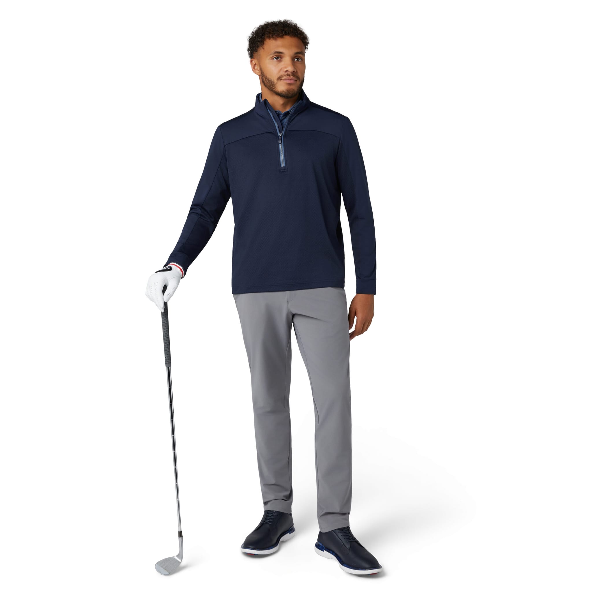 Original Penguin Lightweight 1/4 Zip Pullover Herren