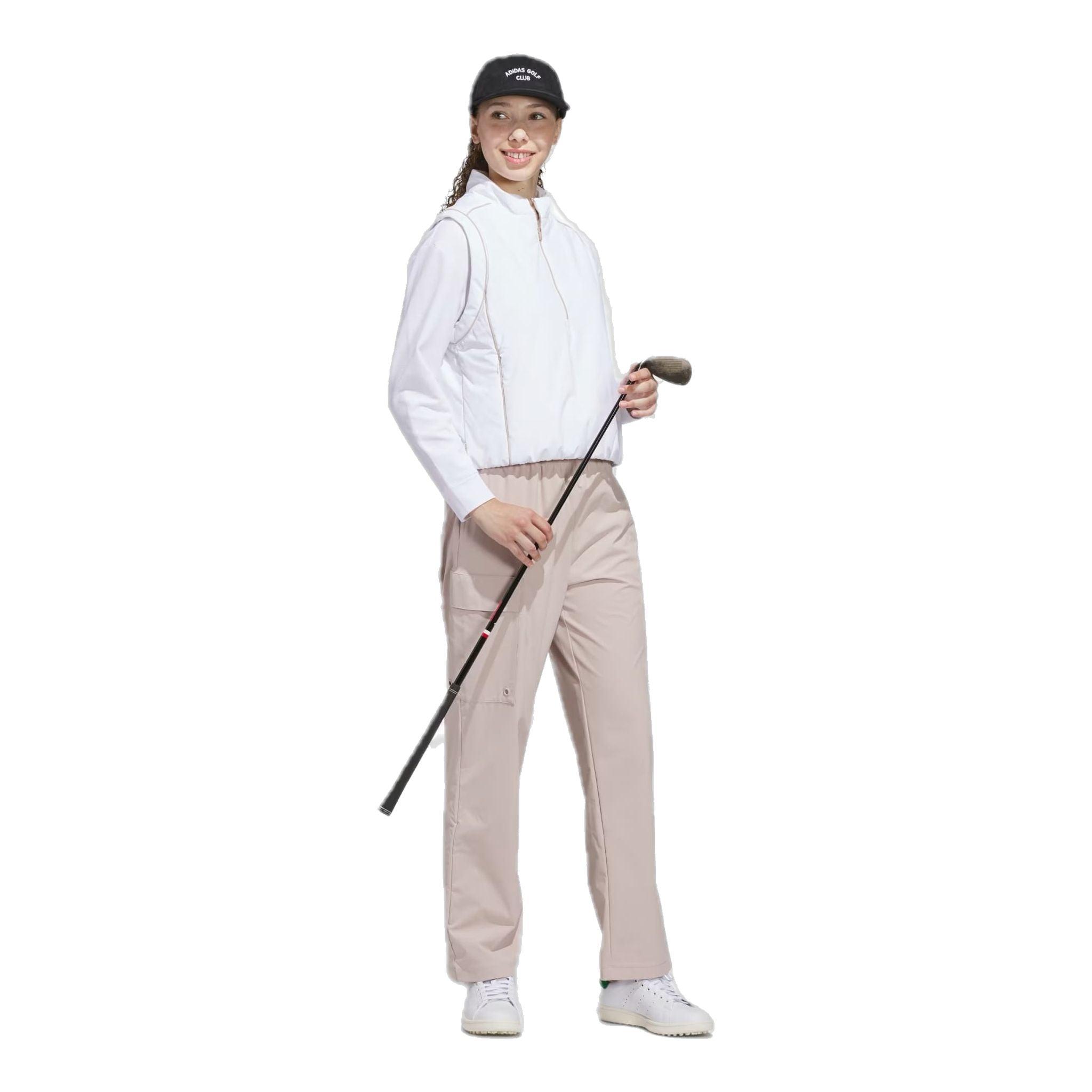 Adidas Beyond Twistweave Loose Quarter-Zip Weste Damen