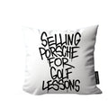 Golf Rowdies Selling Porsche for Golf Lessons Kissenhülle