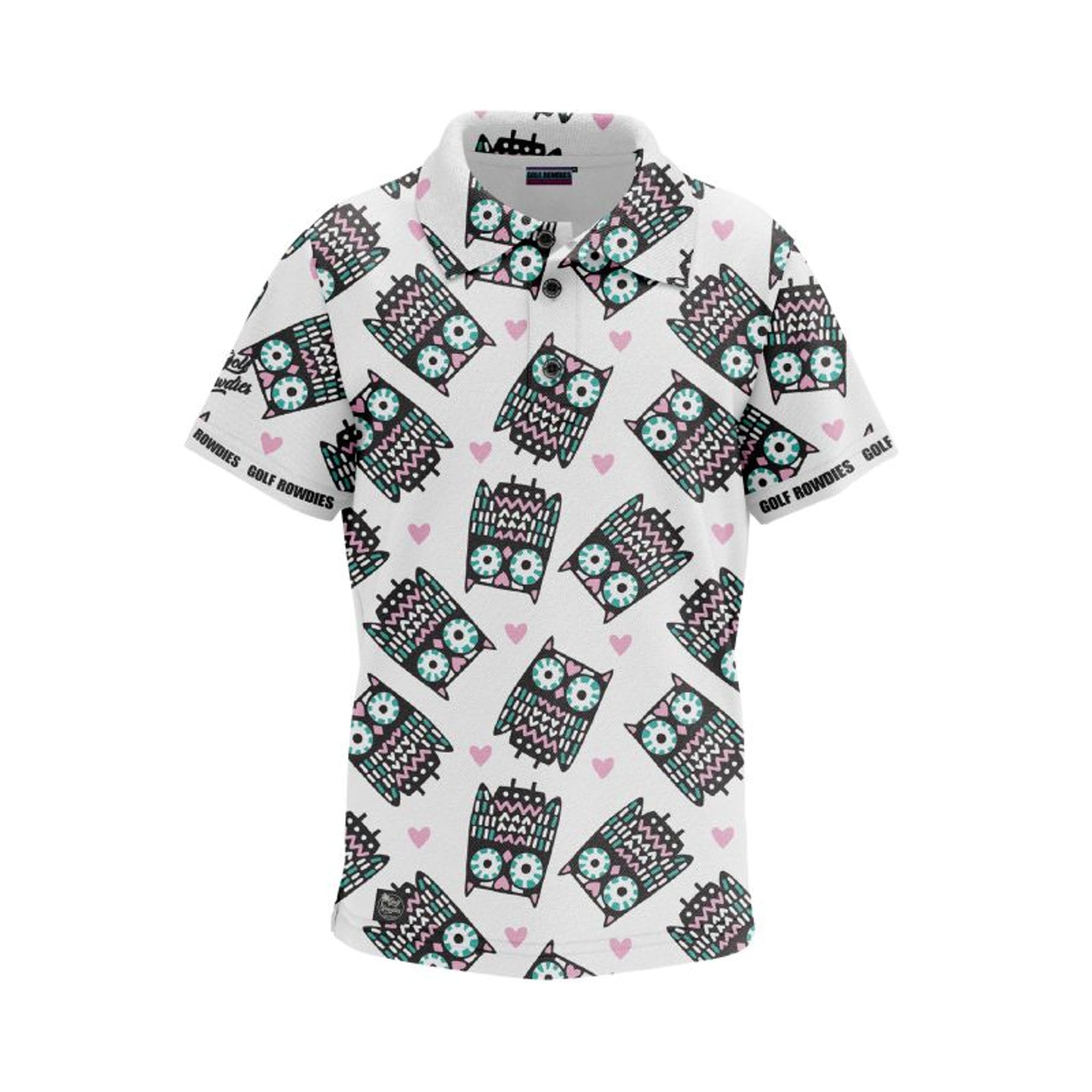 Golf Rowdies Owl Junior Polo