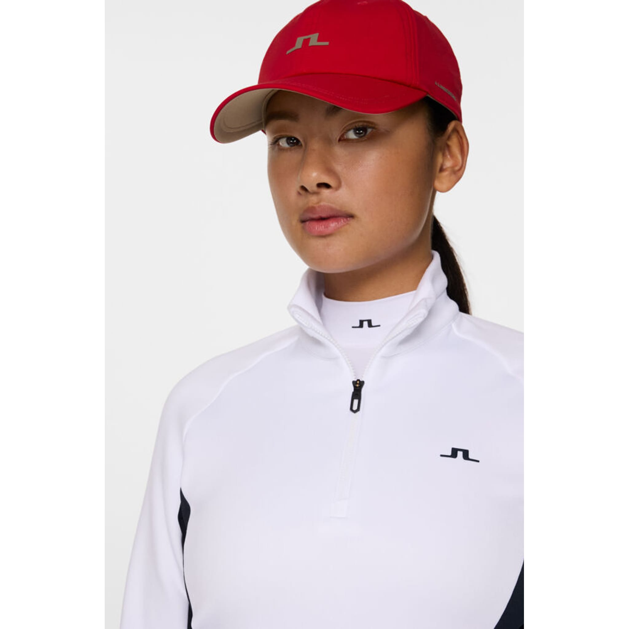 J. Lindeberg Arja Quarter Zip Midlayer Damen