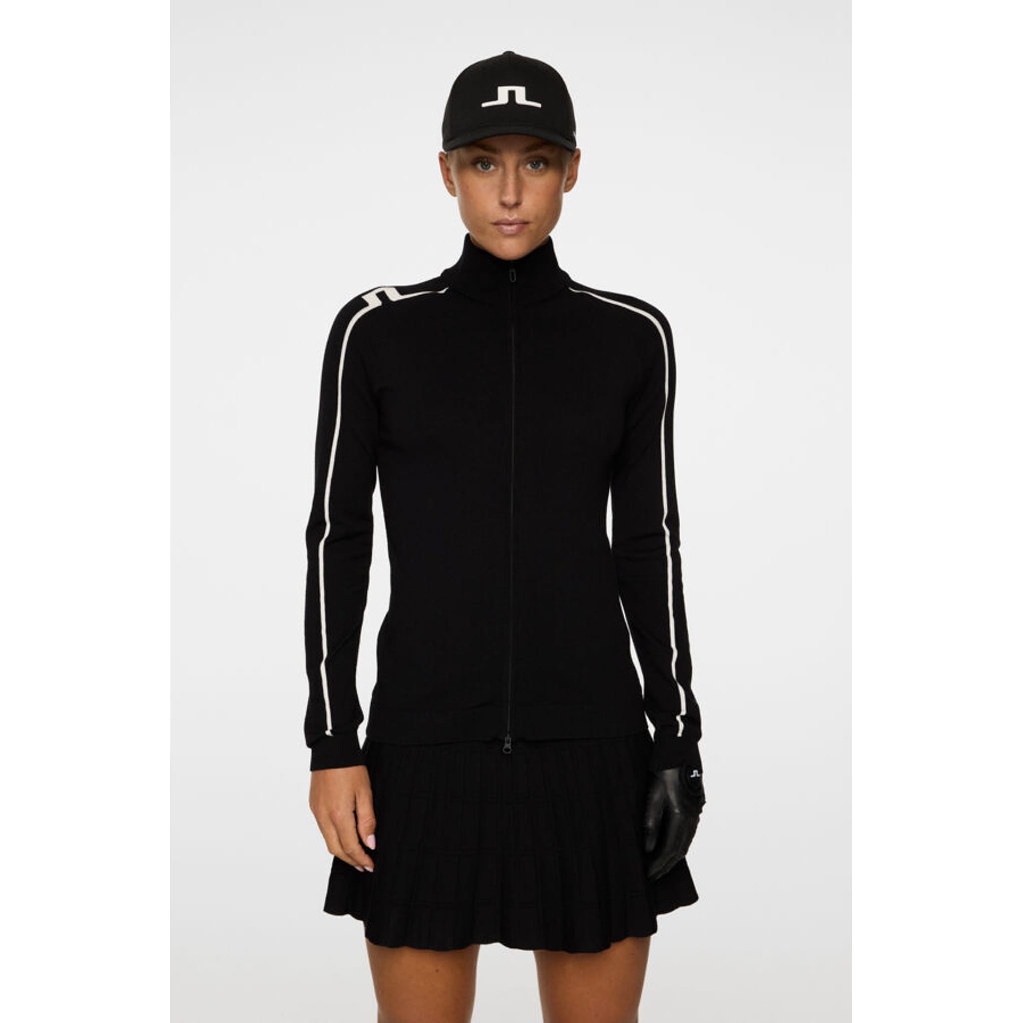 J. Lindeberg Aubree Knitted Zip Sweater Damen