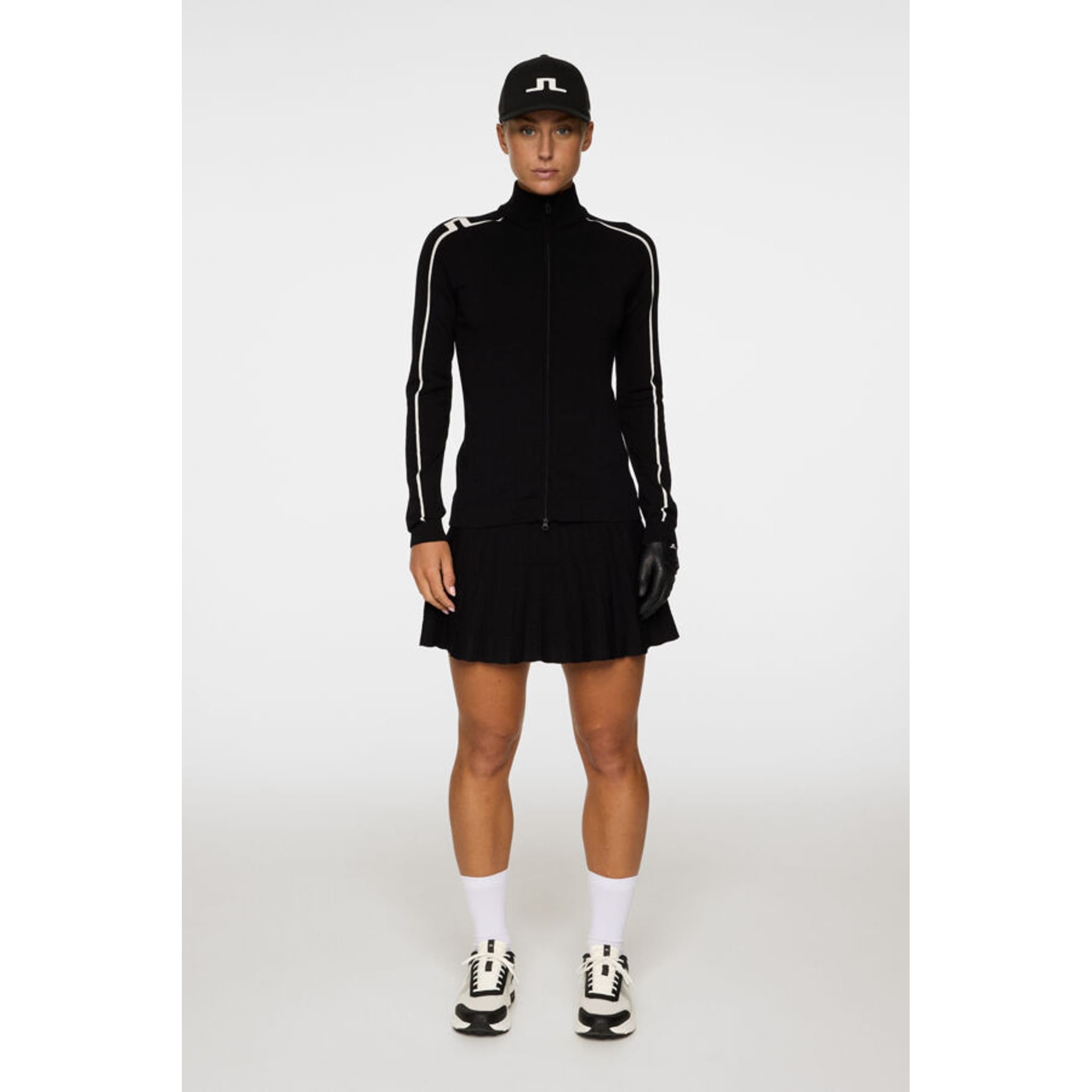 J. Lindeberg Aubree Knitted Zip Sweater Damen