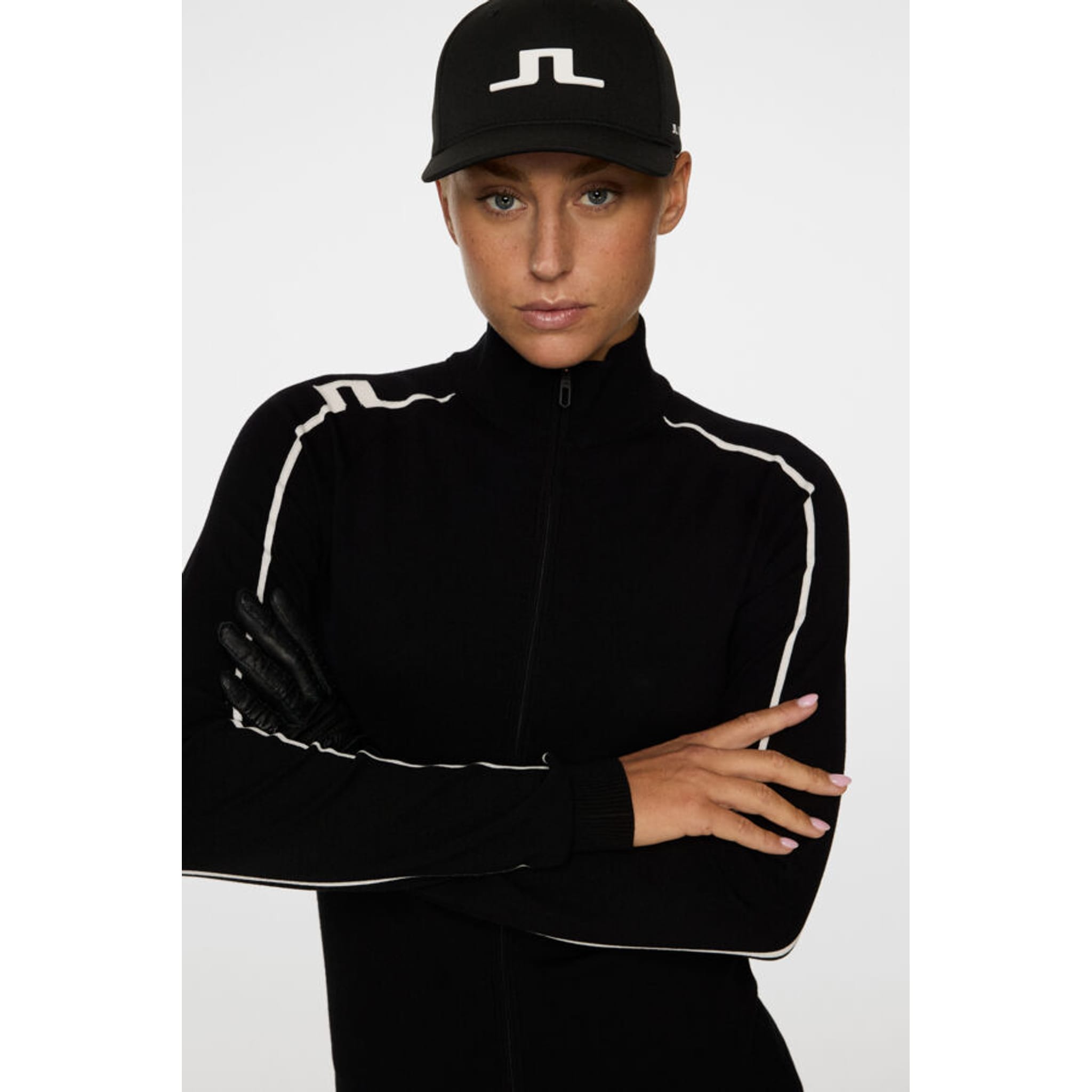 J. Lindeberg Aubree Knitted Zip Sweater Damen