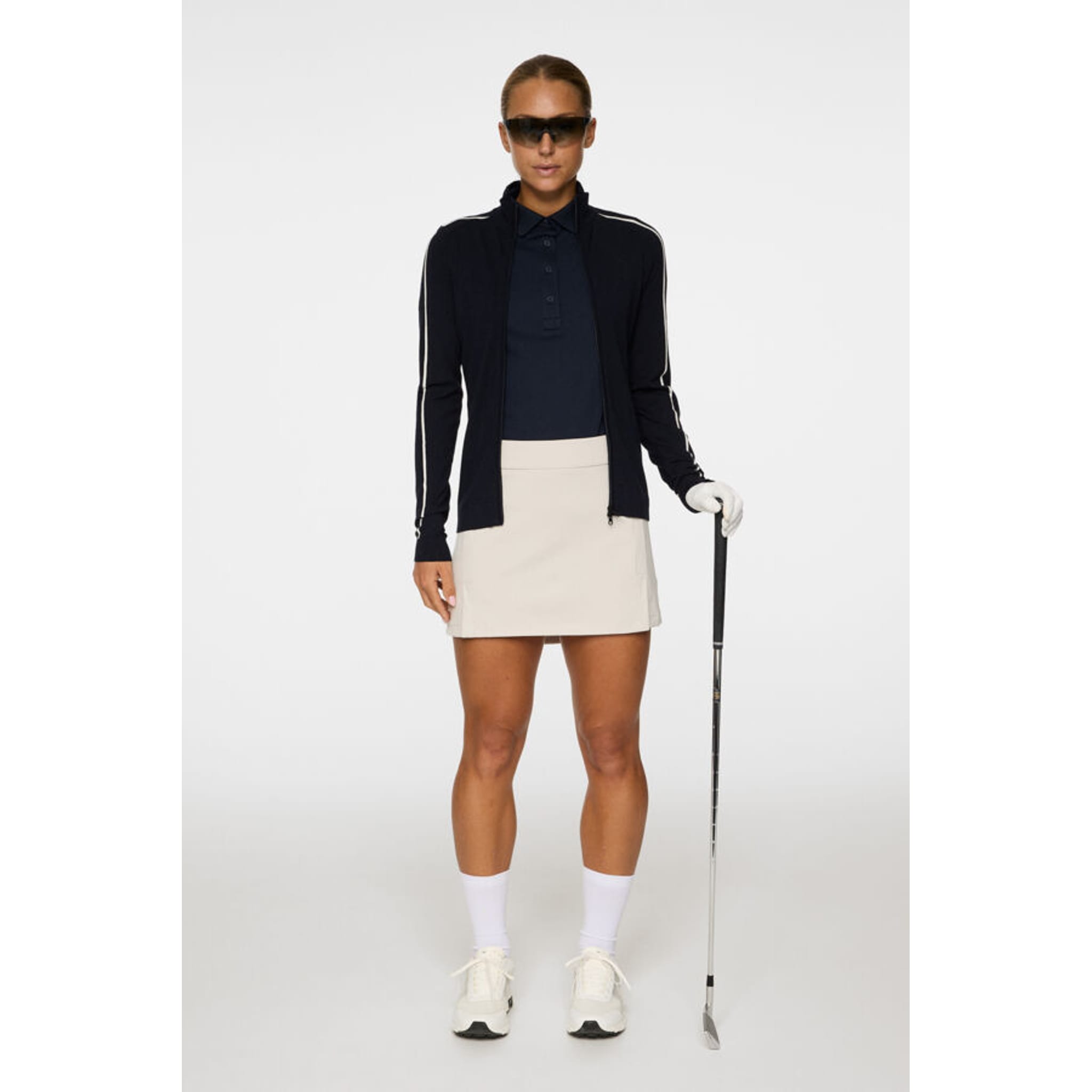 J. Lindeberg Aubree Knitted Zip Sweater Damen