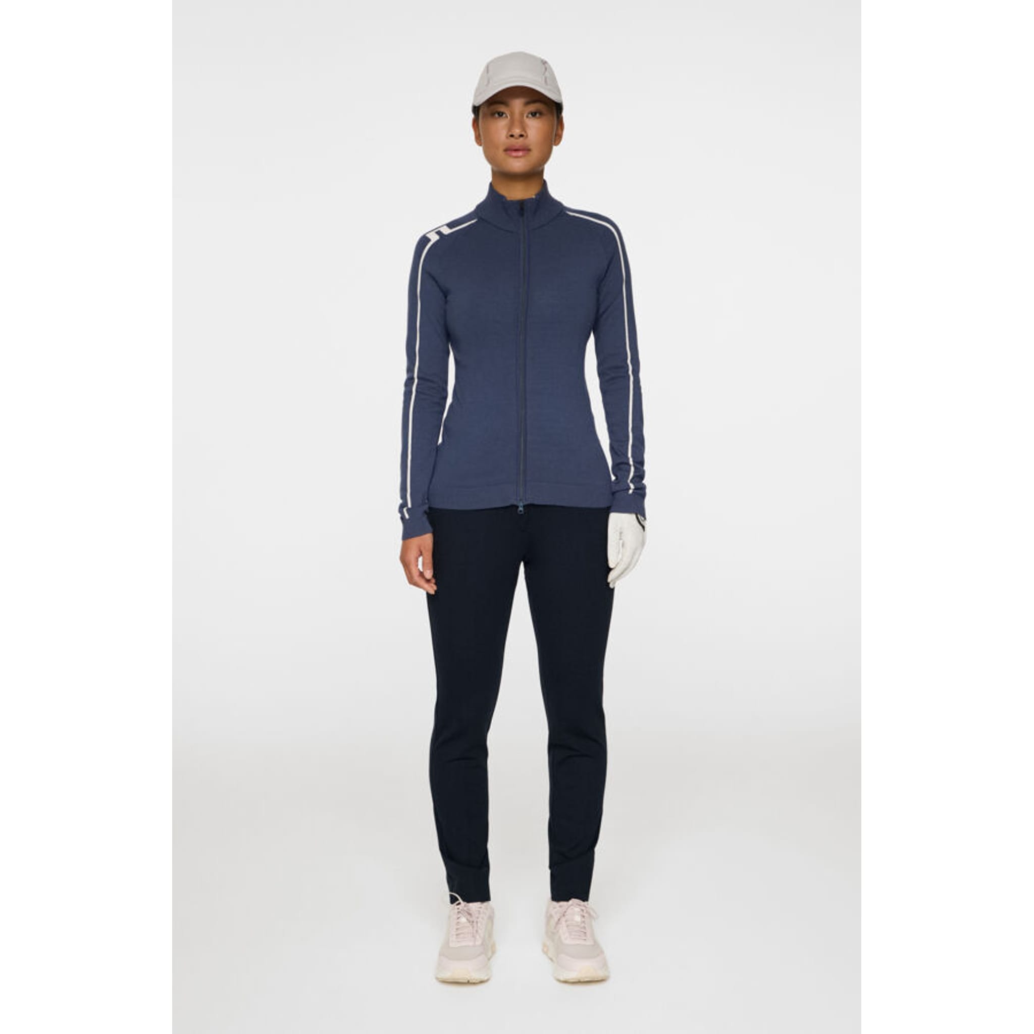 J. Lindeberg Aubree Knitted Zip Sweater Damen
