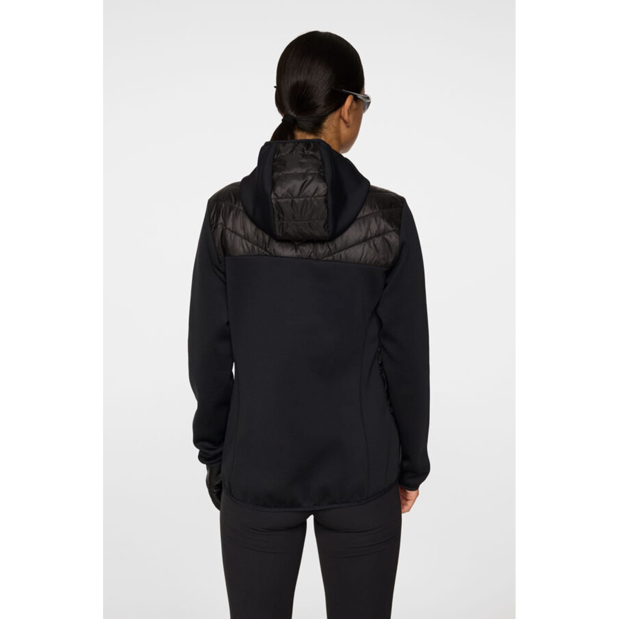 J. Lindeberg Madde Quilt Hybrid Kapuzenjacke Damen