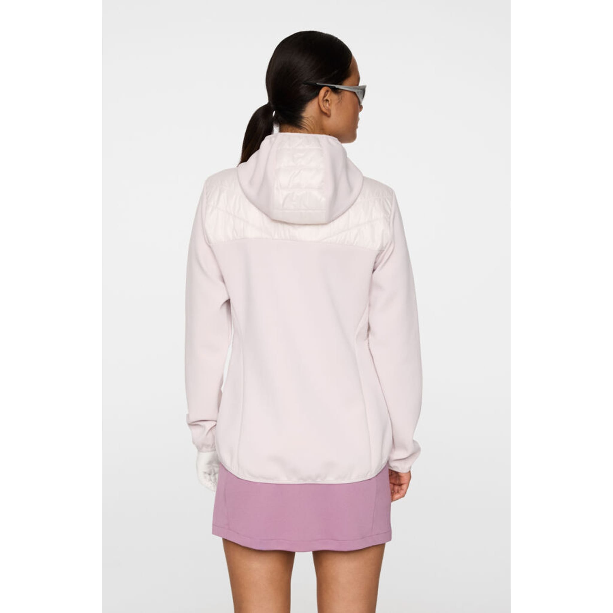 J. Lindeberg Madde Quilt Hybrid Kapuzenjacke Damen