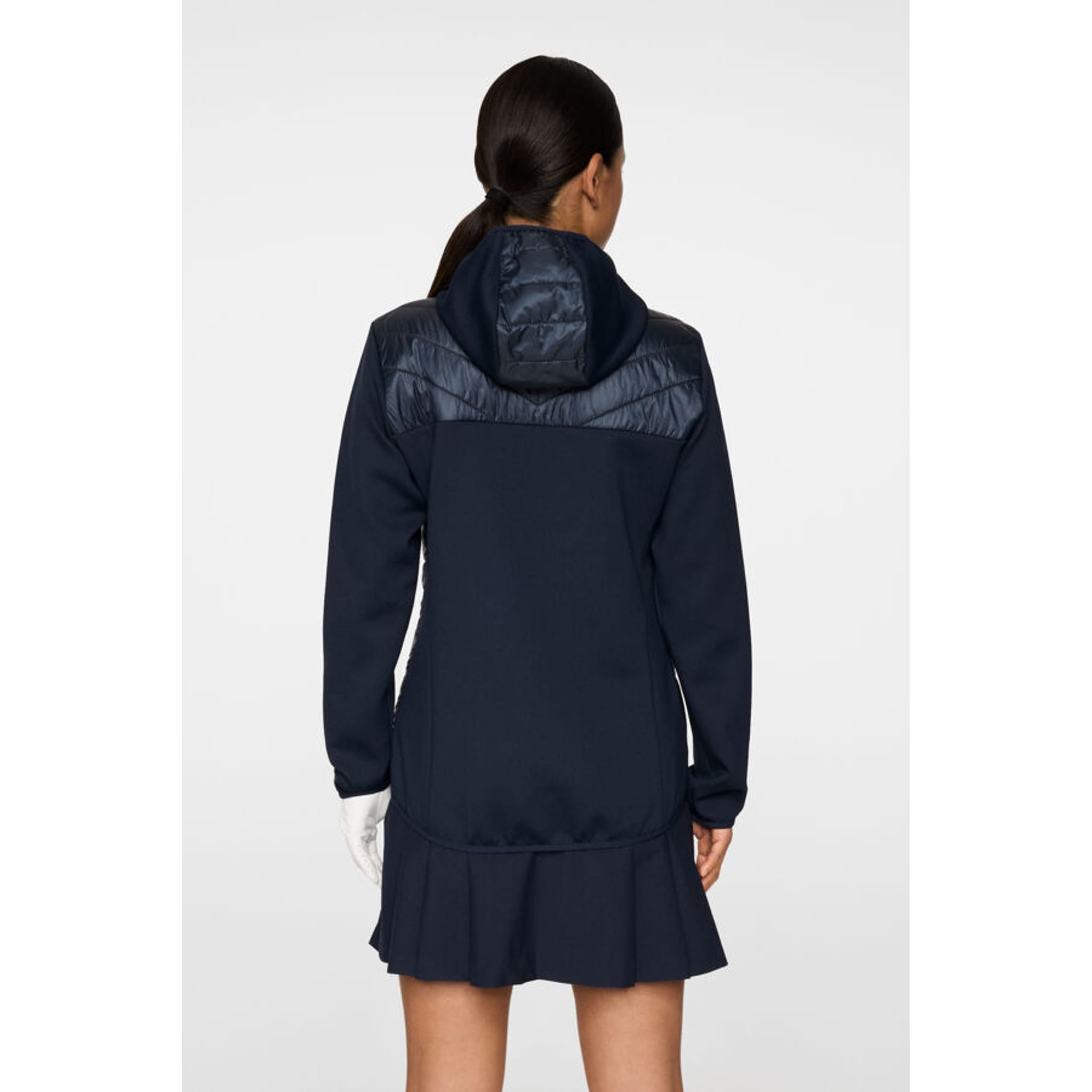 J. Lindeberg Madde Quilt Hybrid Kapuzenjacke Damen