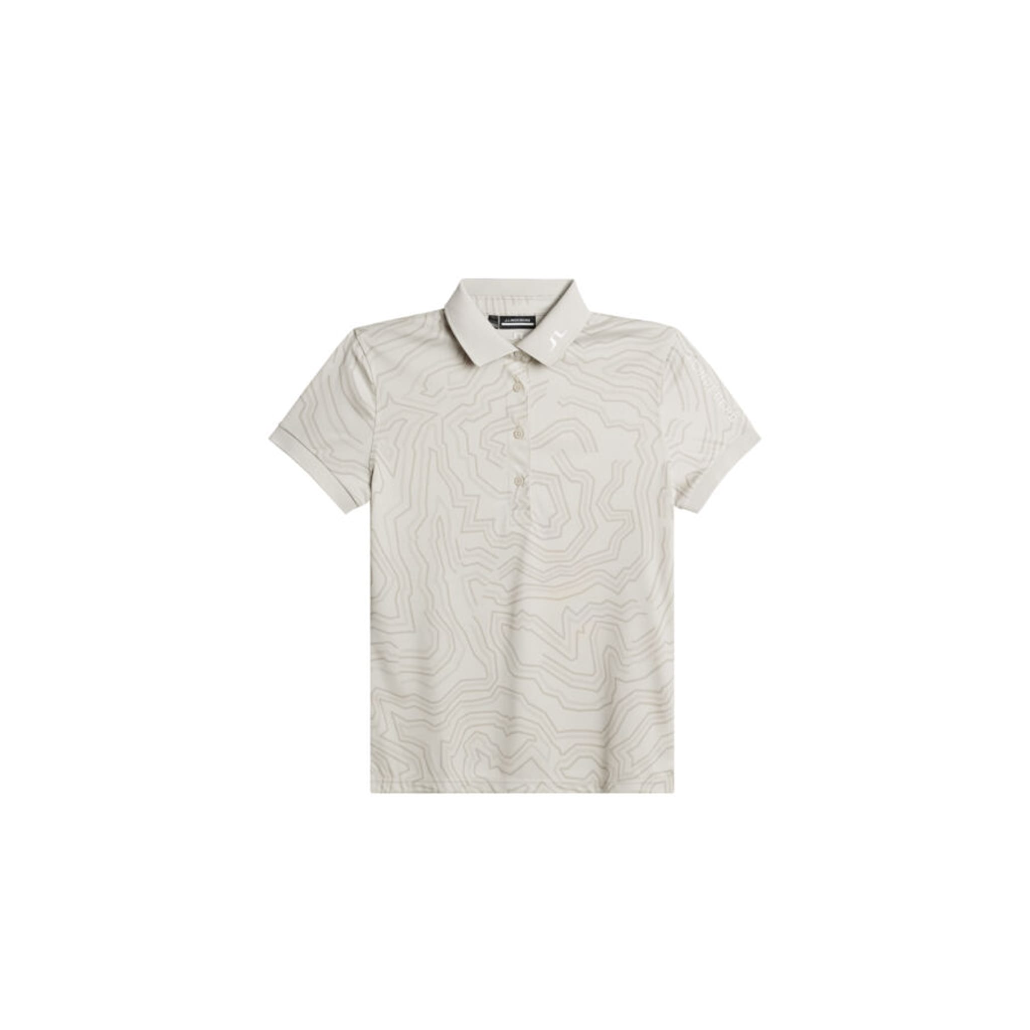 J. Lindeberg Tour Tech Print Polo Damen