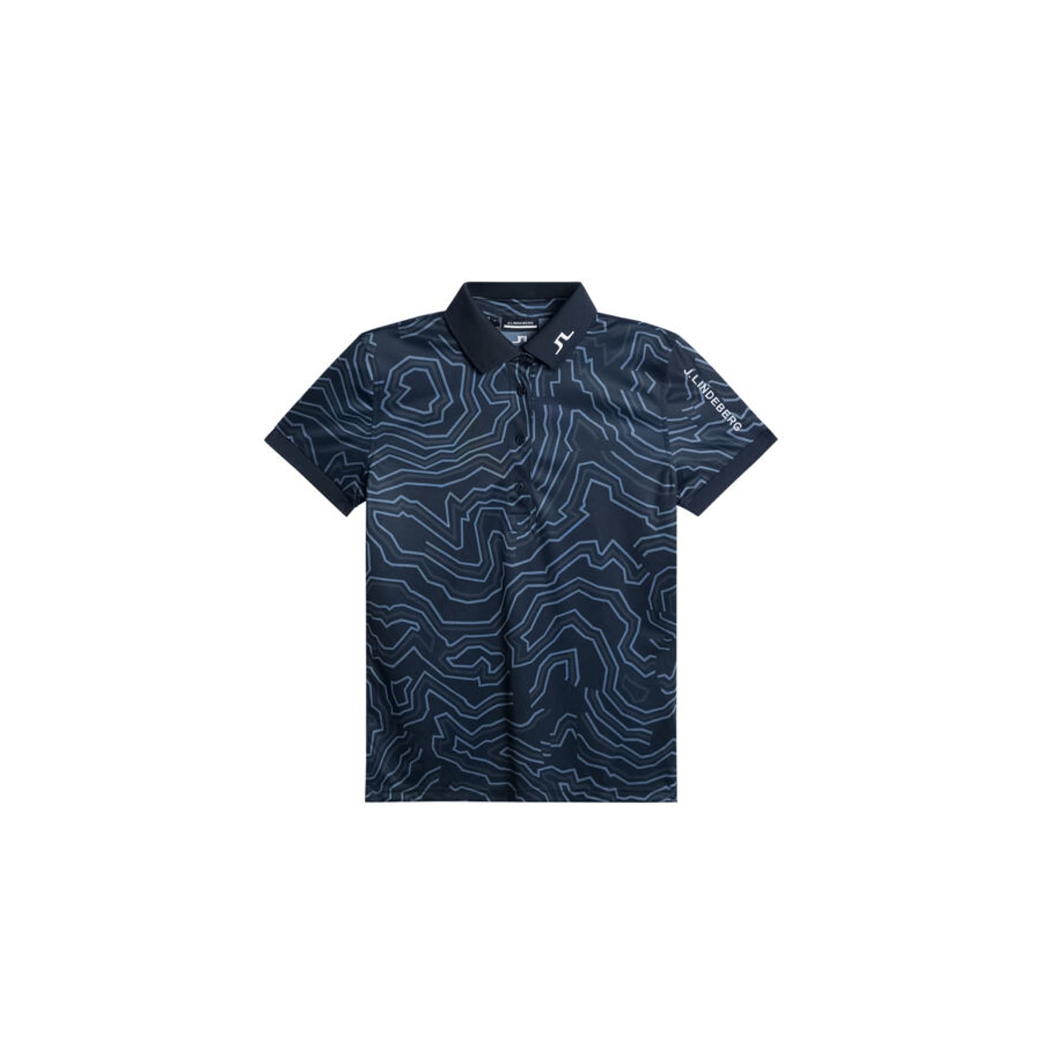 J. Lindeberg Tour Tech Print Polo Damen