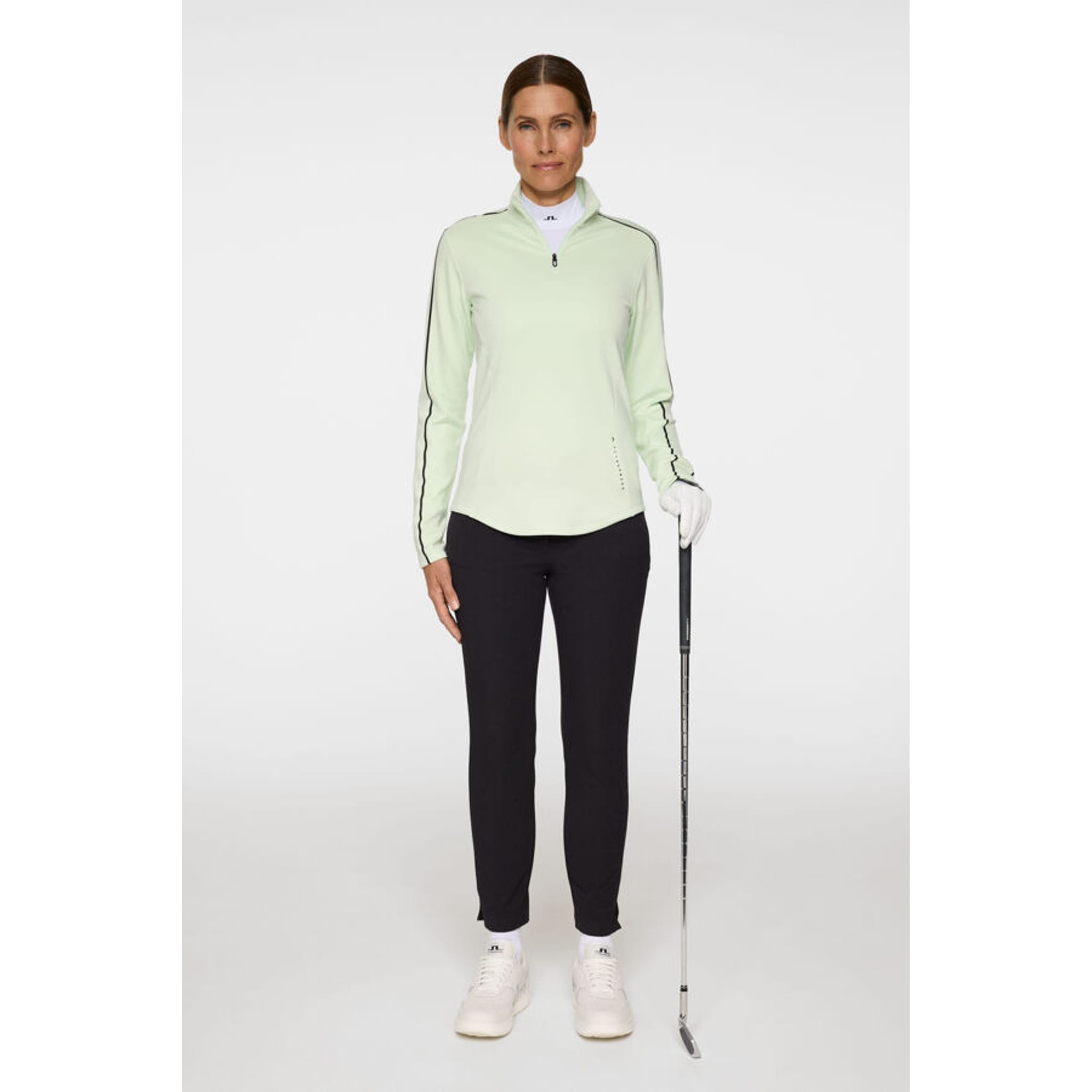 J. Lindeberg Nefe Quarter Zip Midlayer Damen