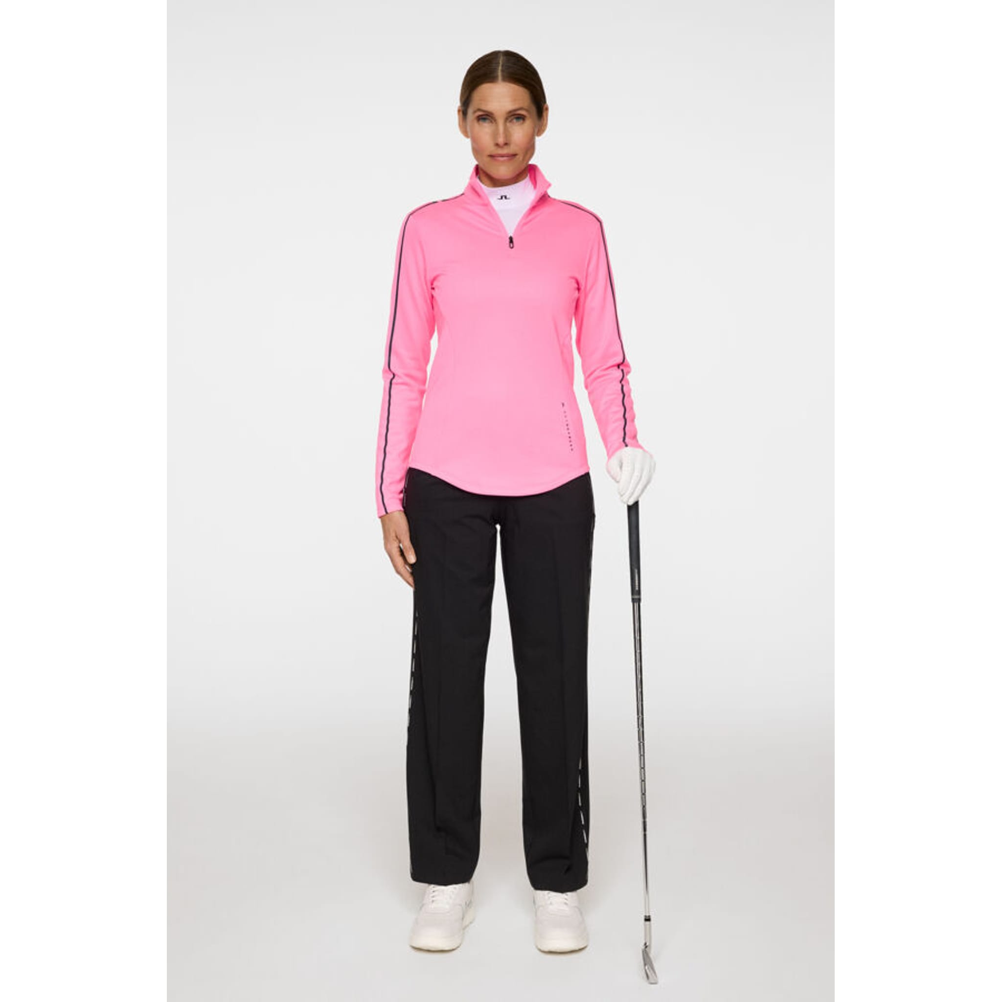 J. Lindeberg Nefe Quarter Zip Midlayer Damen