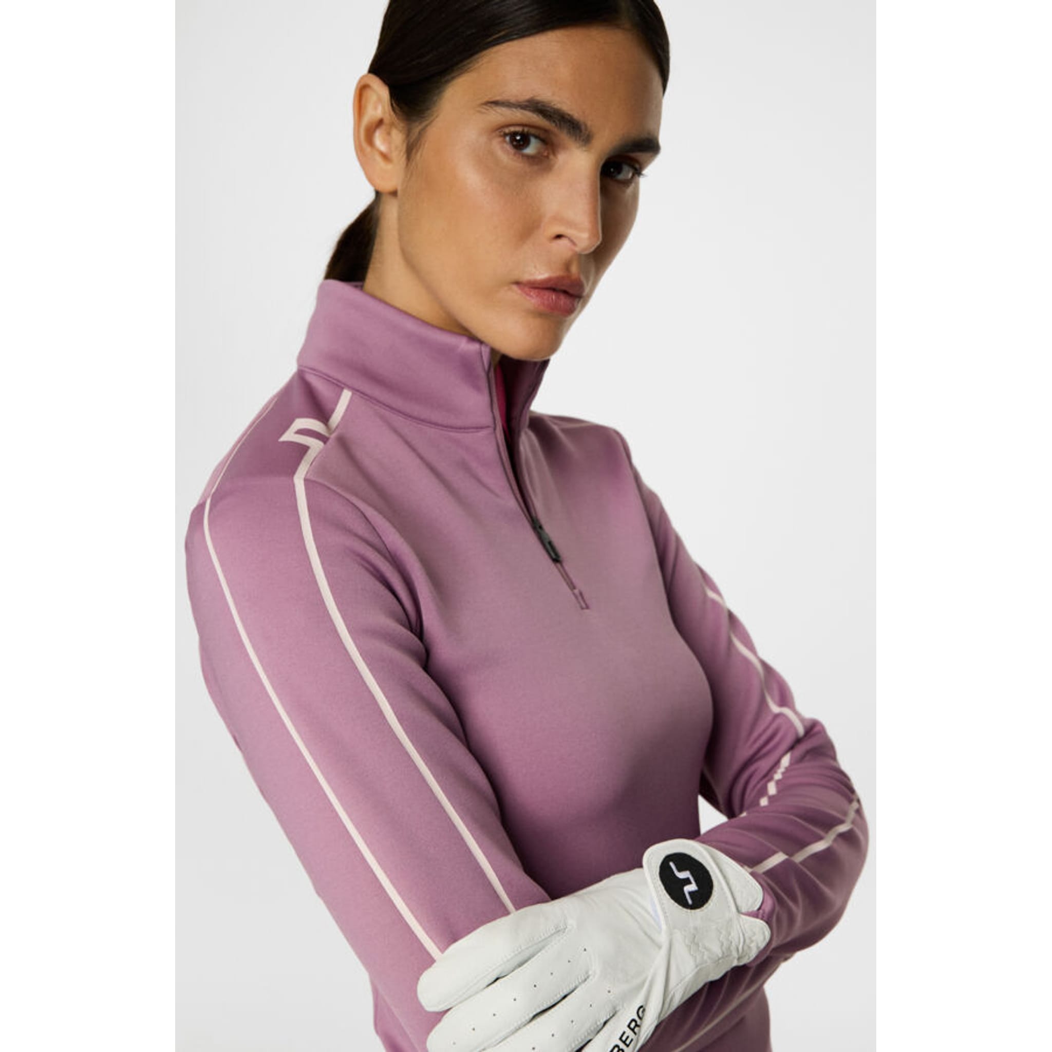J. Lindeberg Nefe Quarter Zip Midlayer Damen