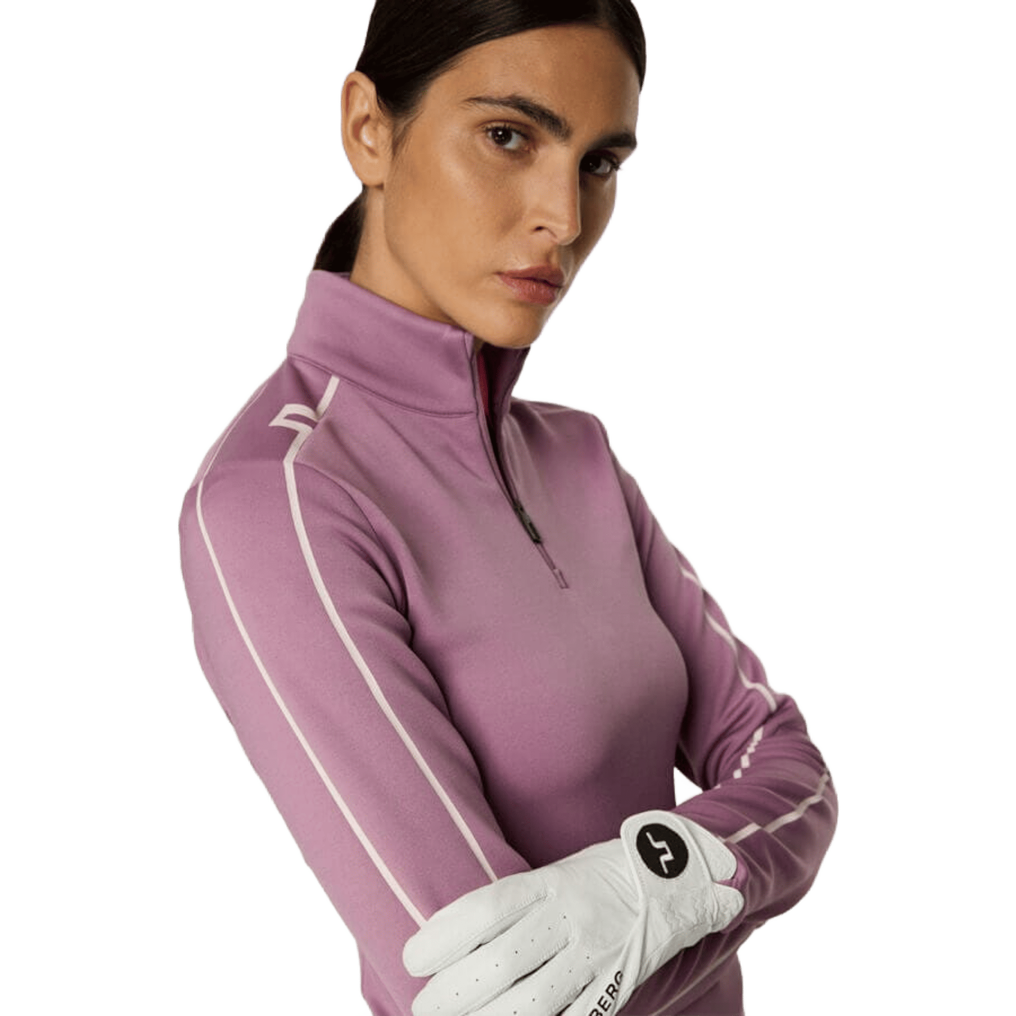 J. Lindeberg Nefe Quarter Zip Midlayer Damen