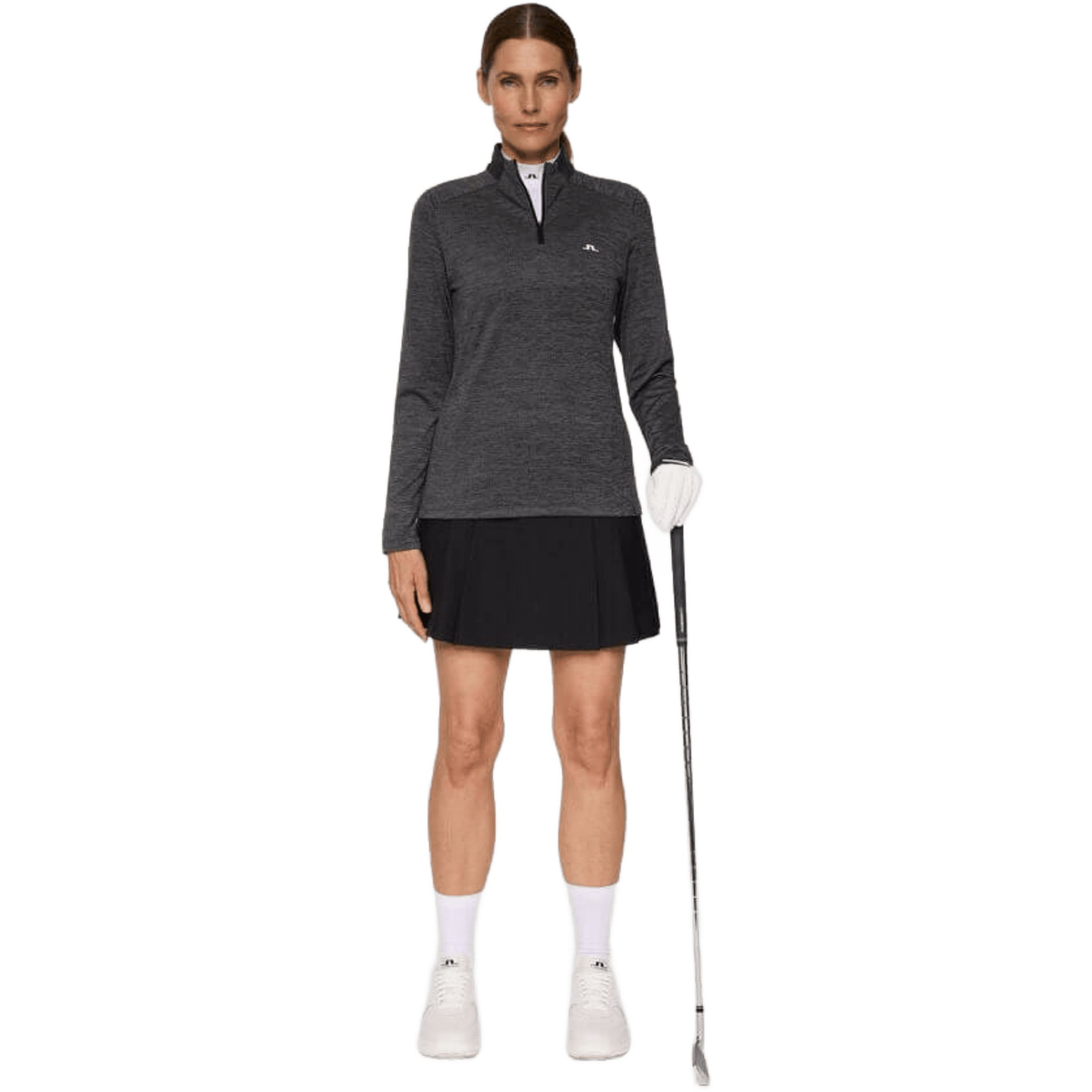 J. Lindeberg Steffi Quarter Zip Midlayer Damen