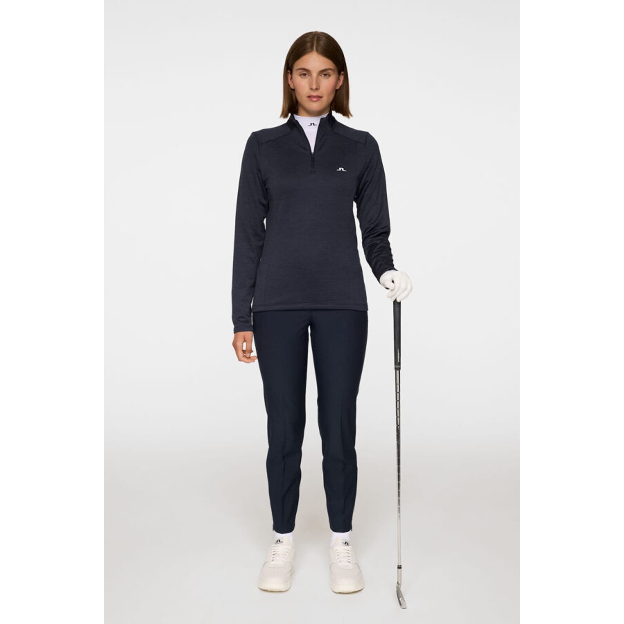 J. Lindeberg Steffi Quarter Zip Midlayer Damen