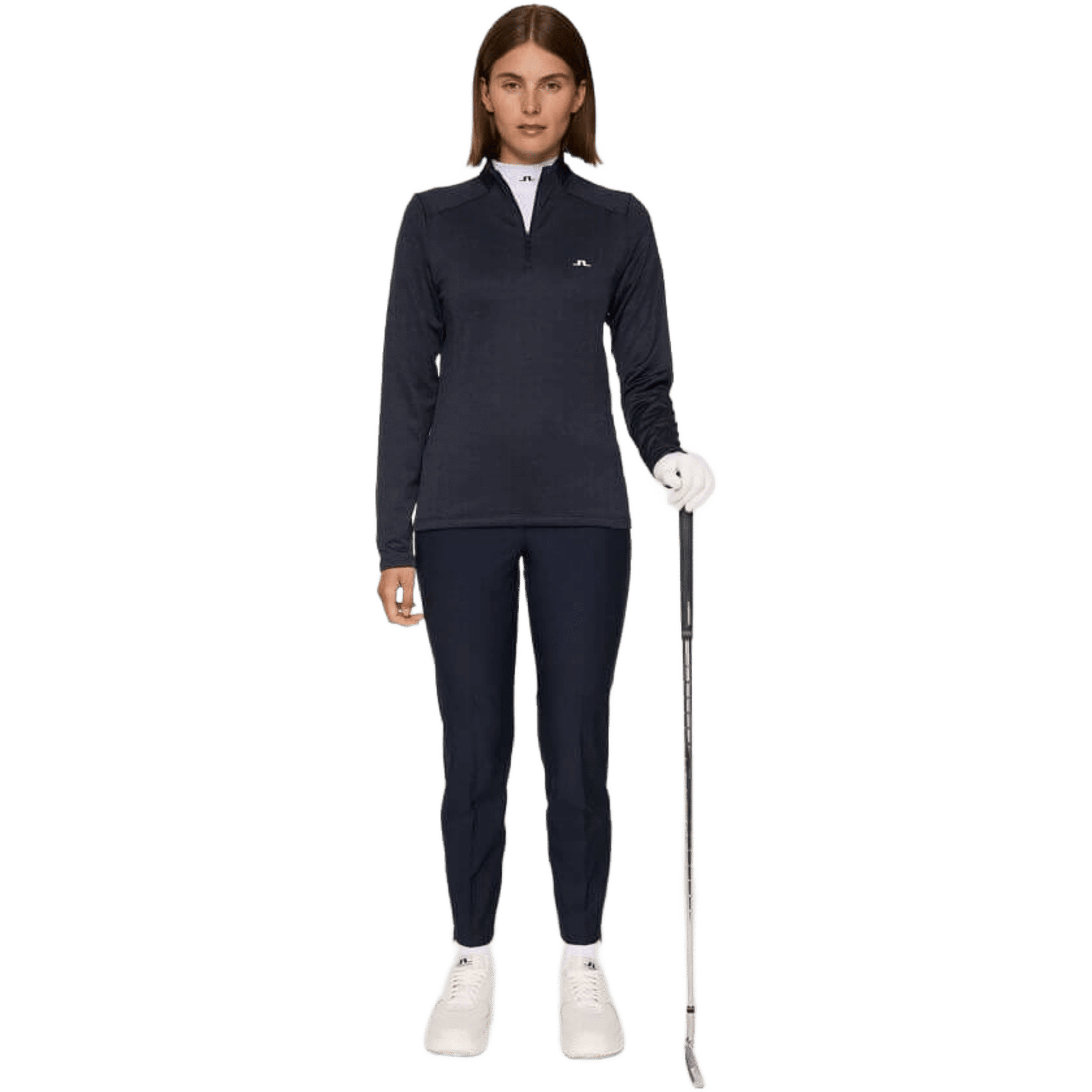 J. Lindeberg Steffi Quarter Zip Midlayer Damen
