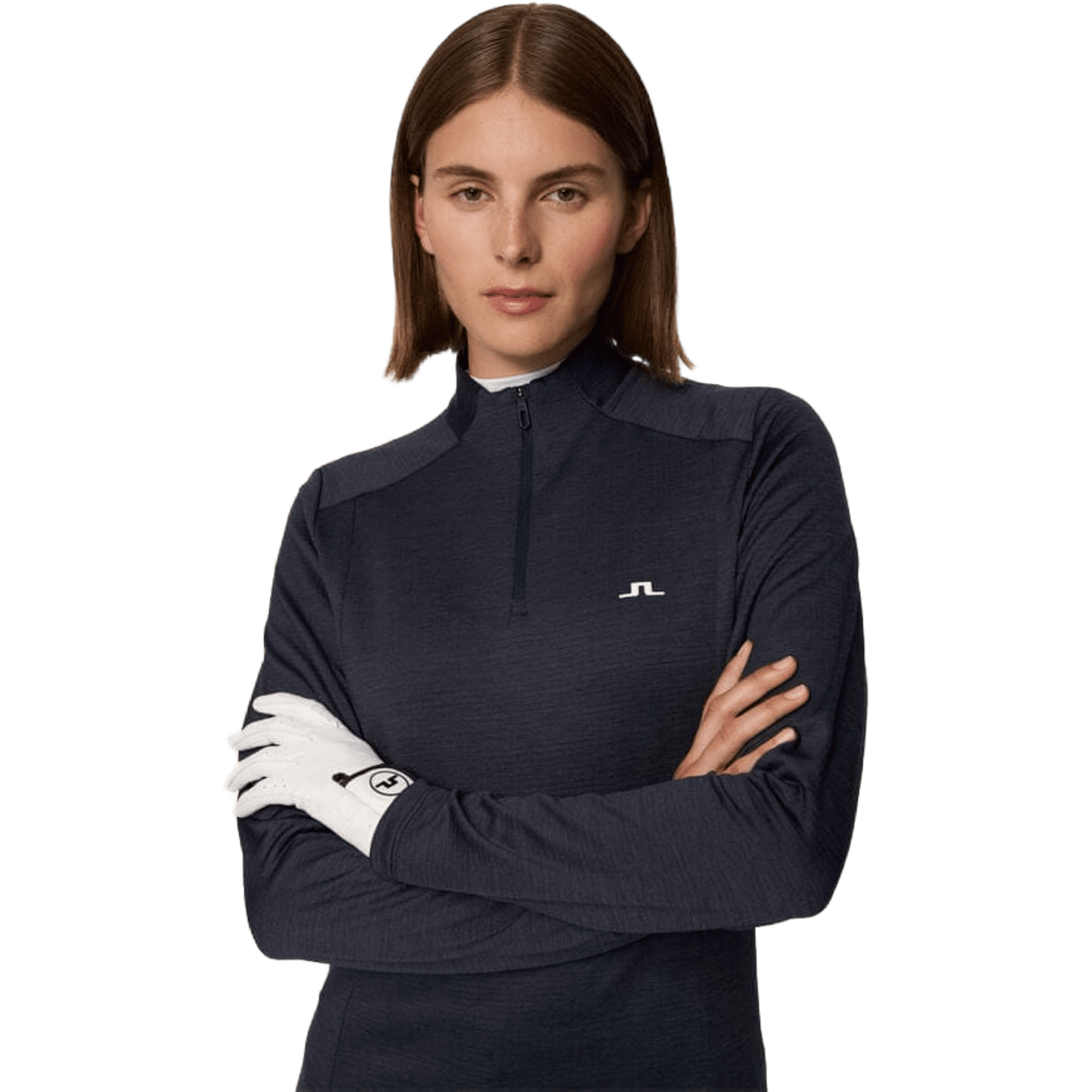 J. Lindeberg Steffi Quarter Zip Midlayer Damen