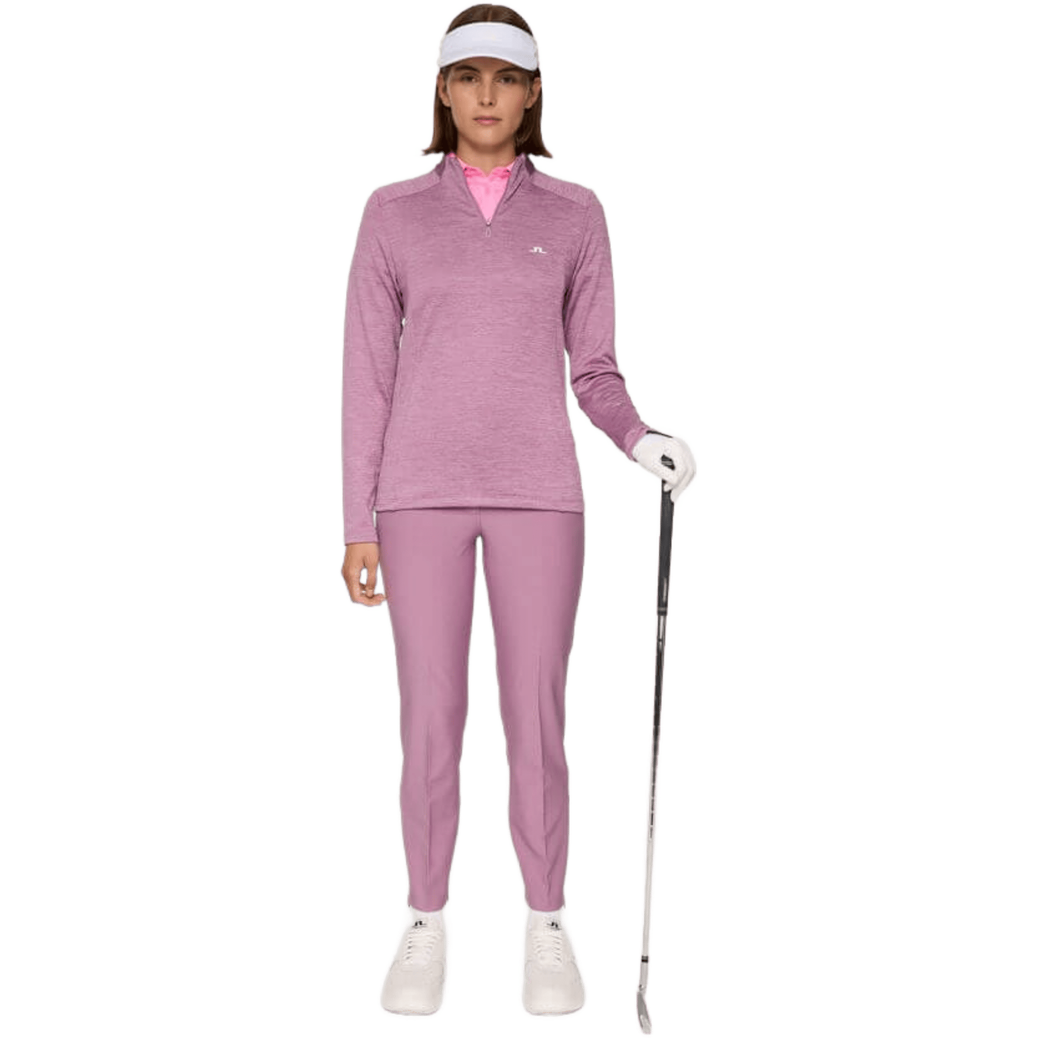 J. Lindeberg Steffi Quarter Zip Midlayer Damen