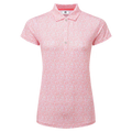Footjoy Animal Print Cap Sleeve Lisle Polo
