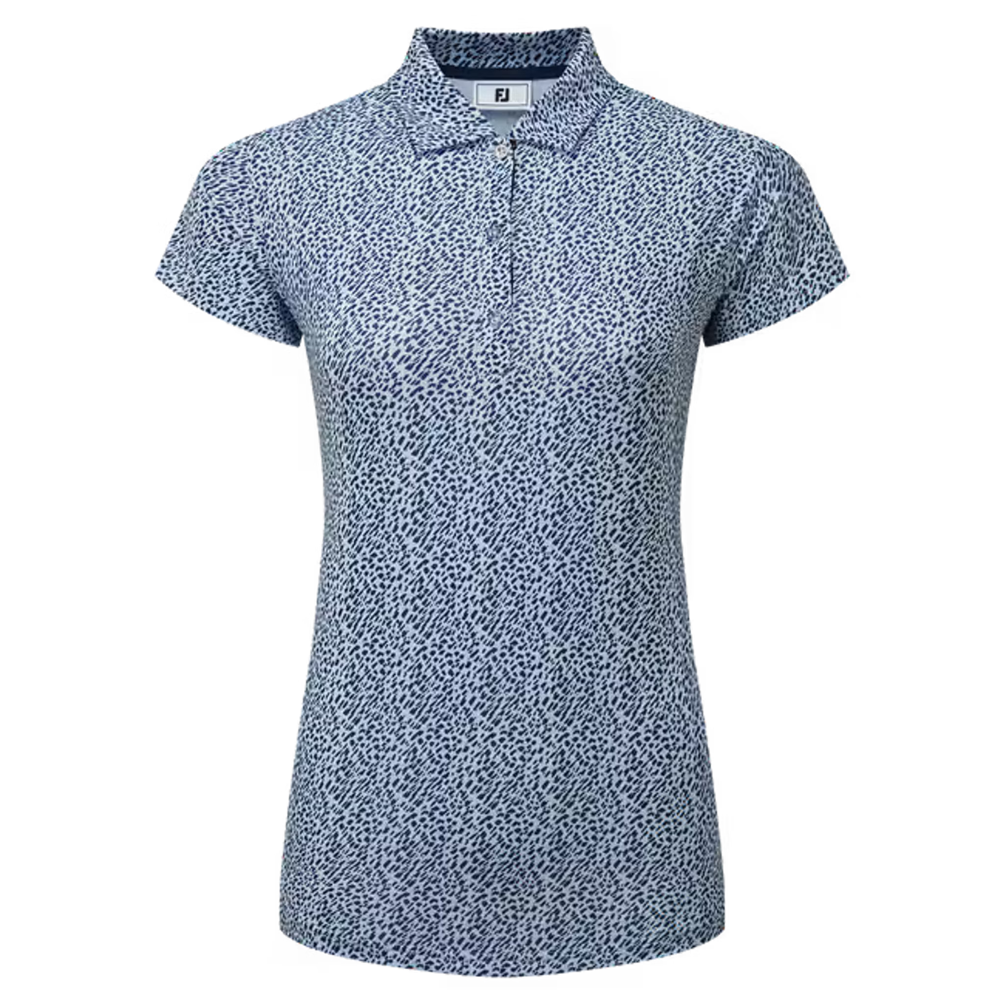 Footjoy Animal Print Cap Sleeve Lisle Polo