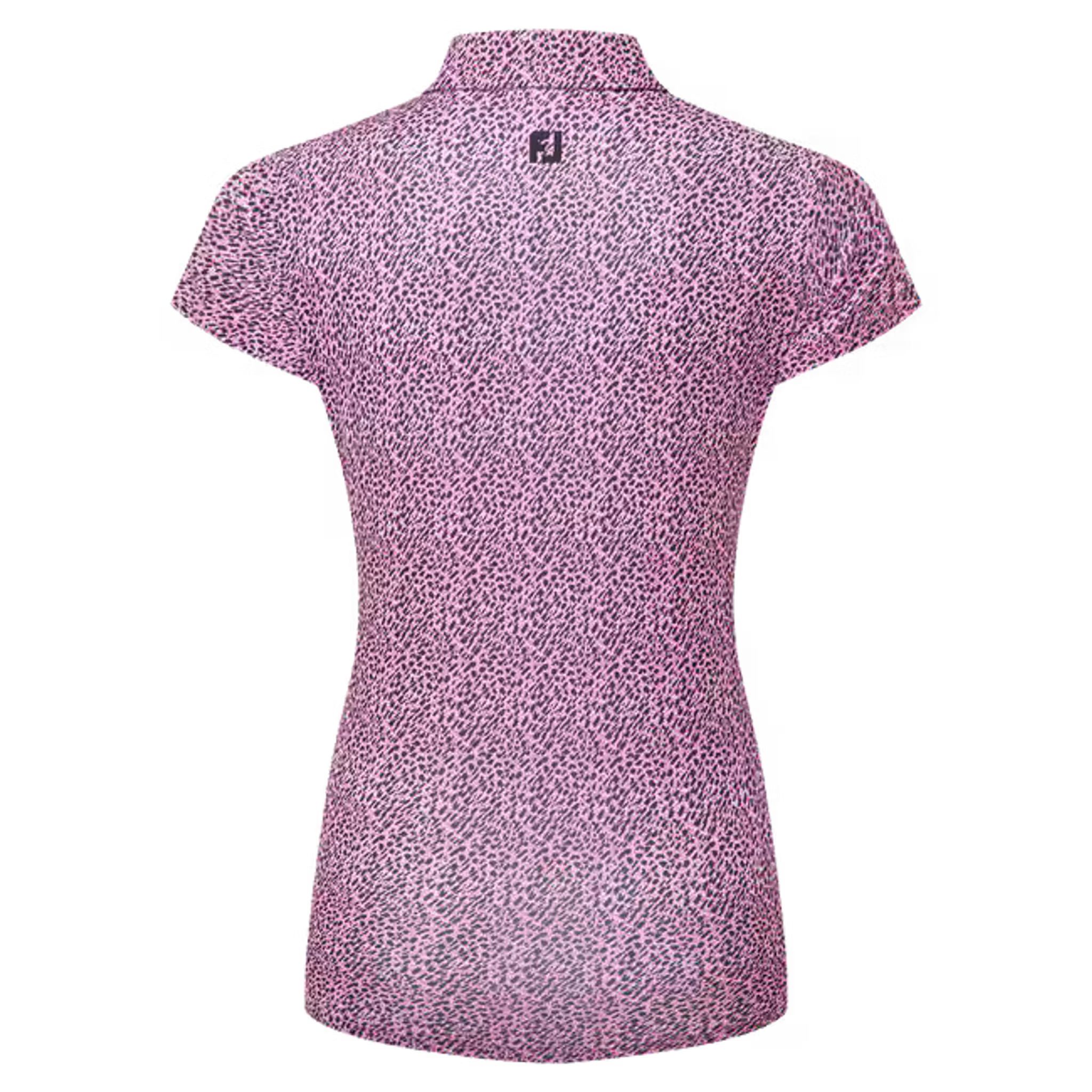 Footjoy Animal Print Cap Sleeve Lisle Polo