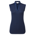 Footjoy Animal Print Sleeveless Lisle Polo