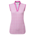 Footjoy Animal Print Sleeveless Lisle Polo