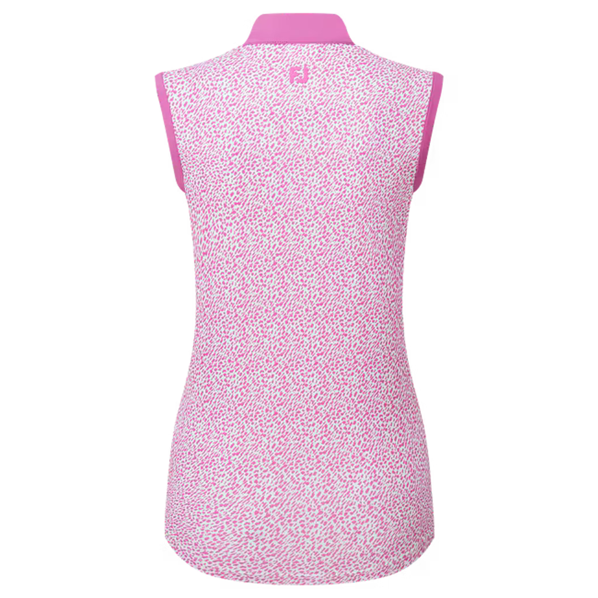 Footjoy Animal Print Sleeveless Lisle Polo