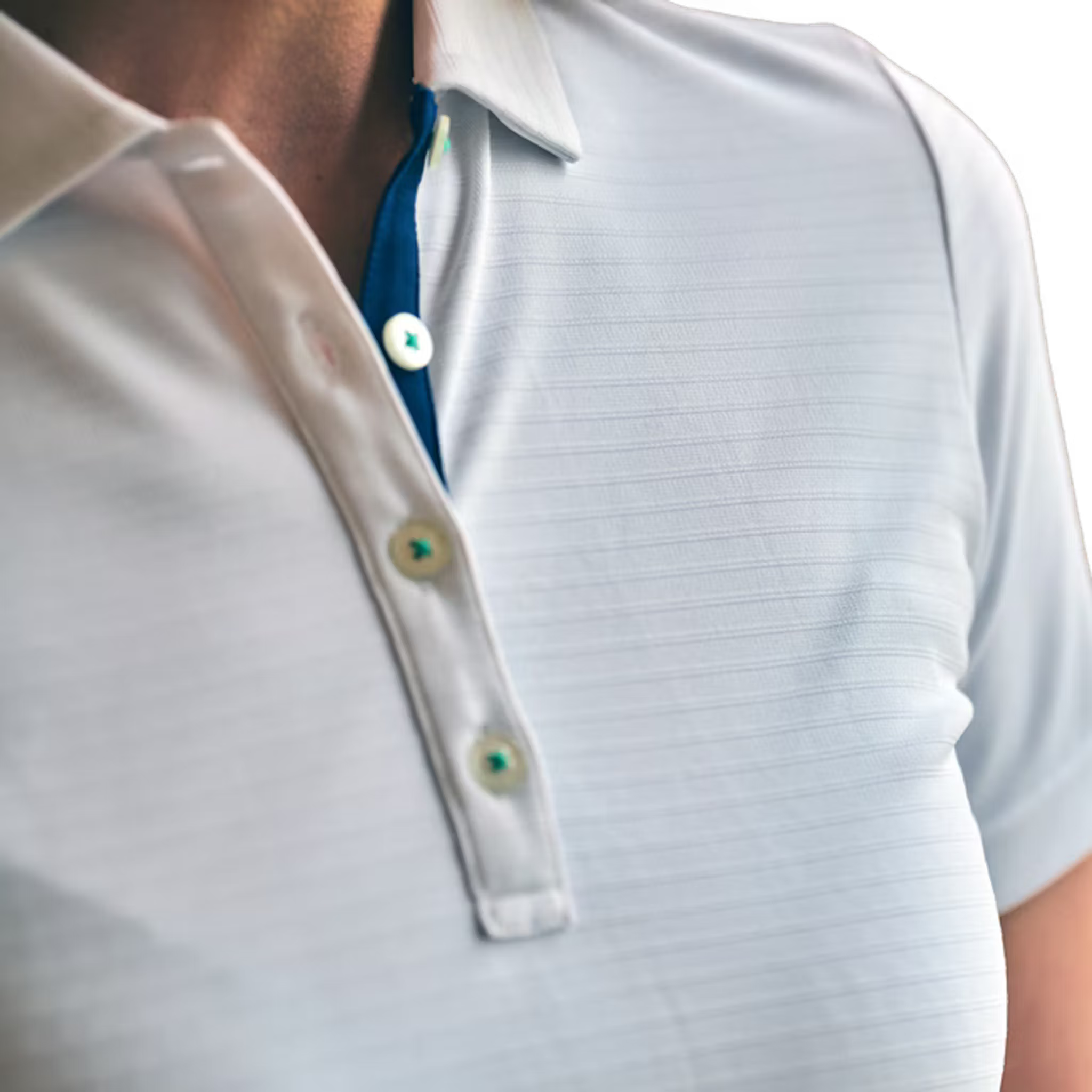 Footjoy Jacquard Stripe Polo Damen