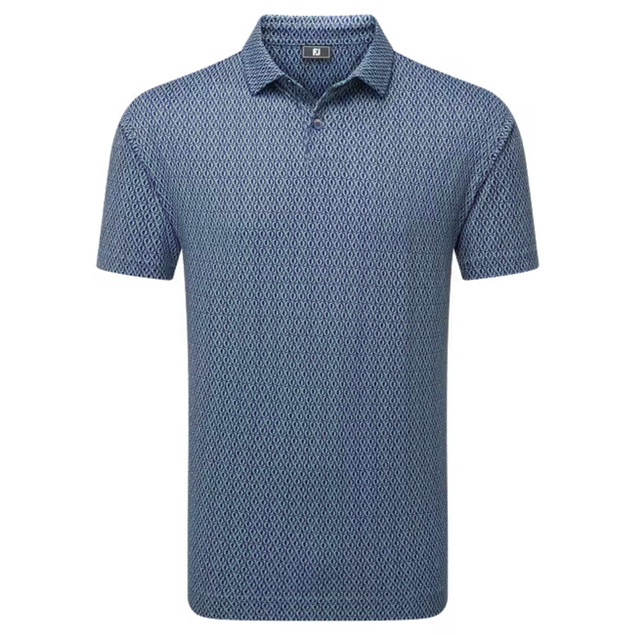 Footjoy Modernist Geo Pique Polo Herren