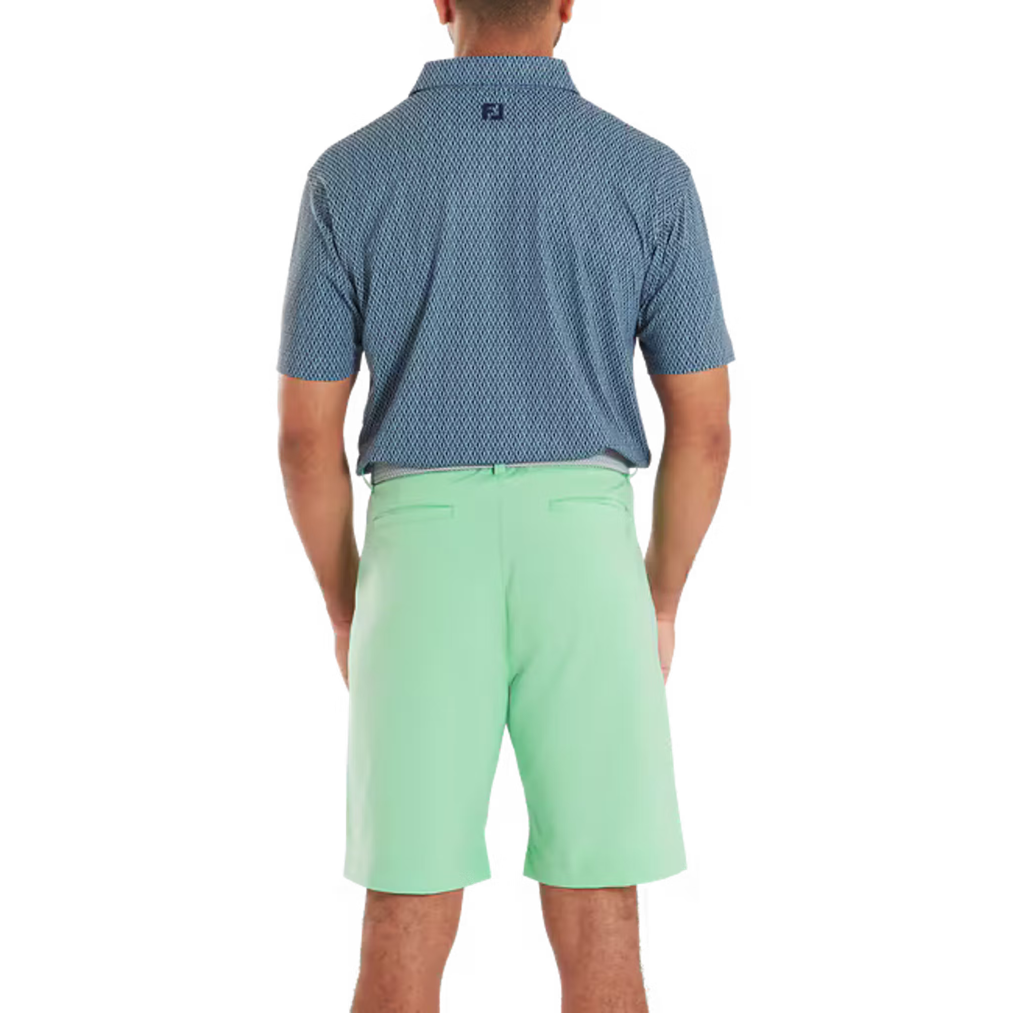 Footjoy Modernist Geo Pique Polo Herren