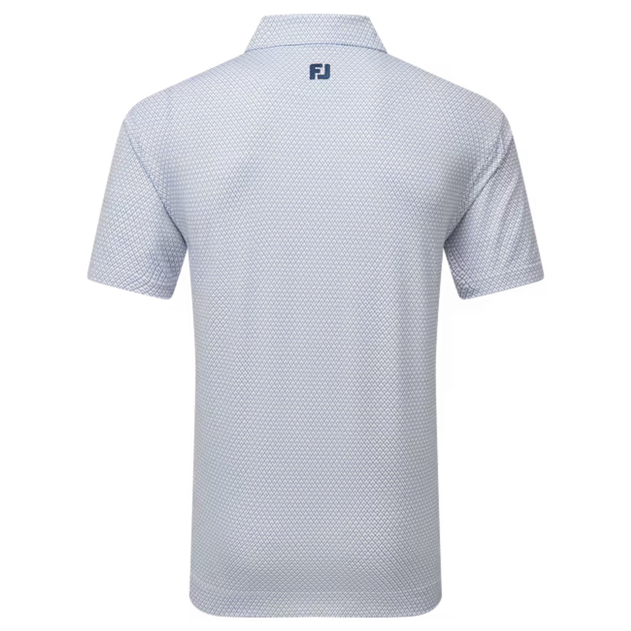 Footjoy Deco Diamond Print Lisle Polo Herren