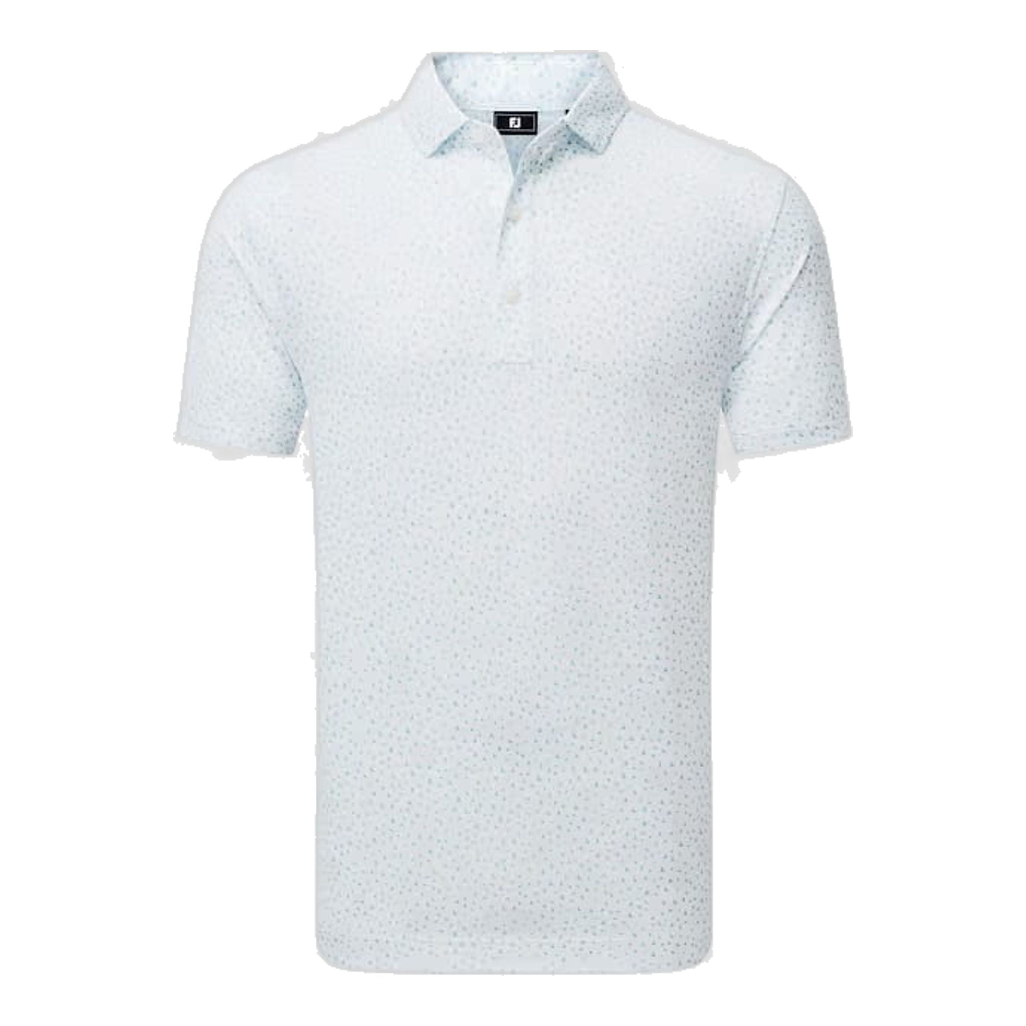Footjoy Bird Print Lisle Polo Herren
