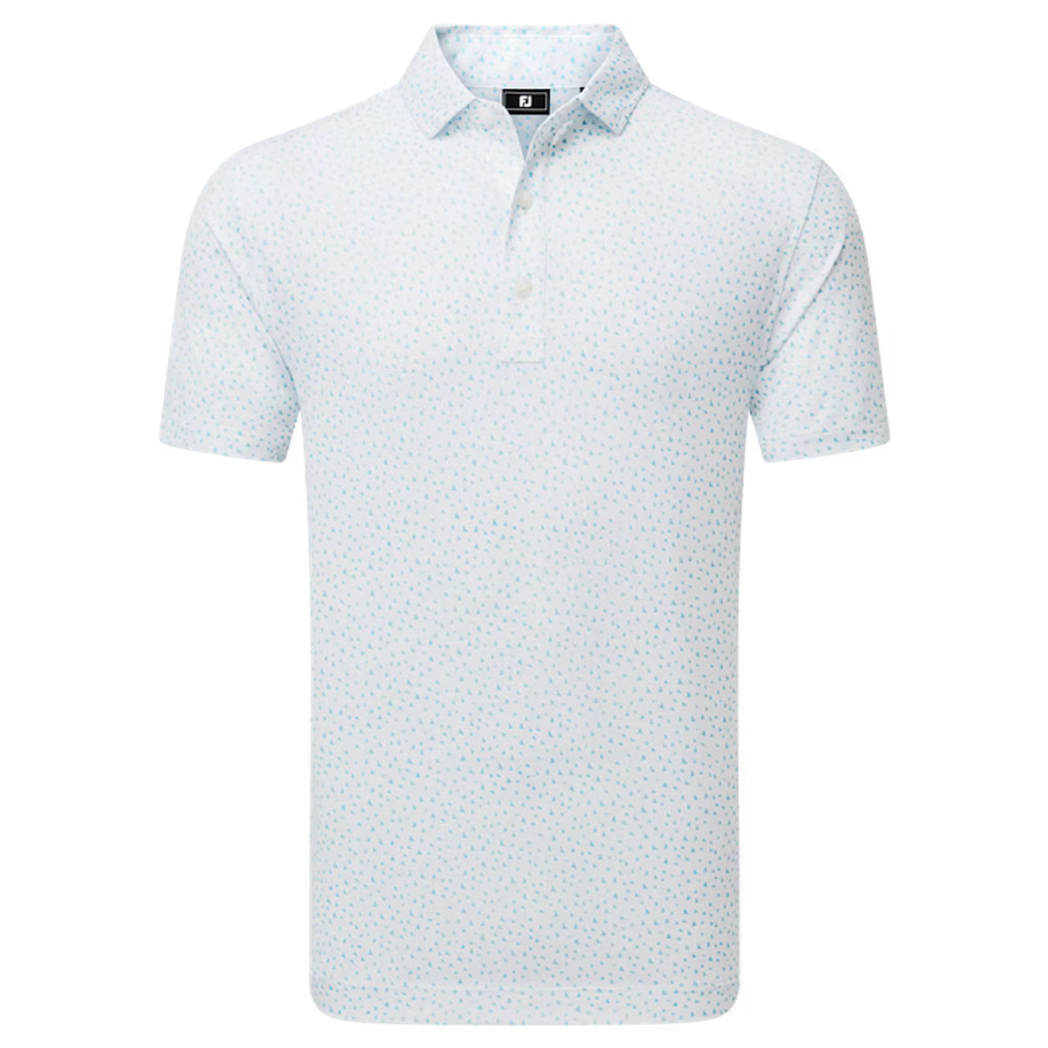 Footjoy Bird Print Lisle Polo Herren