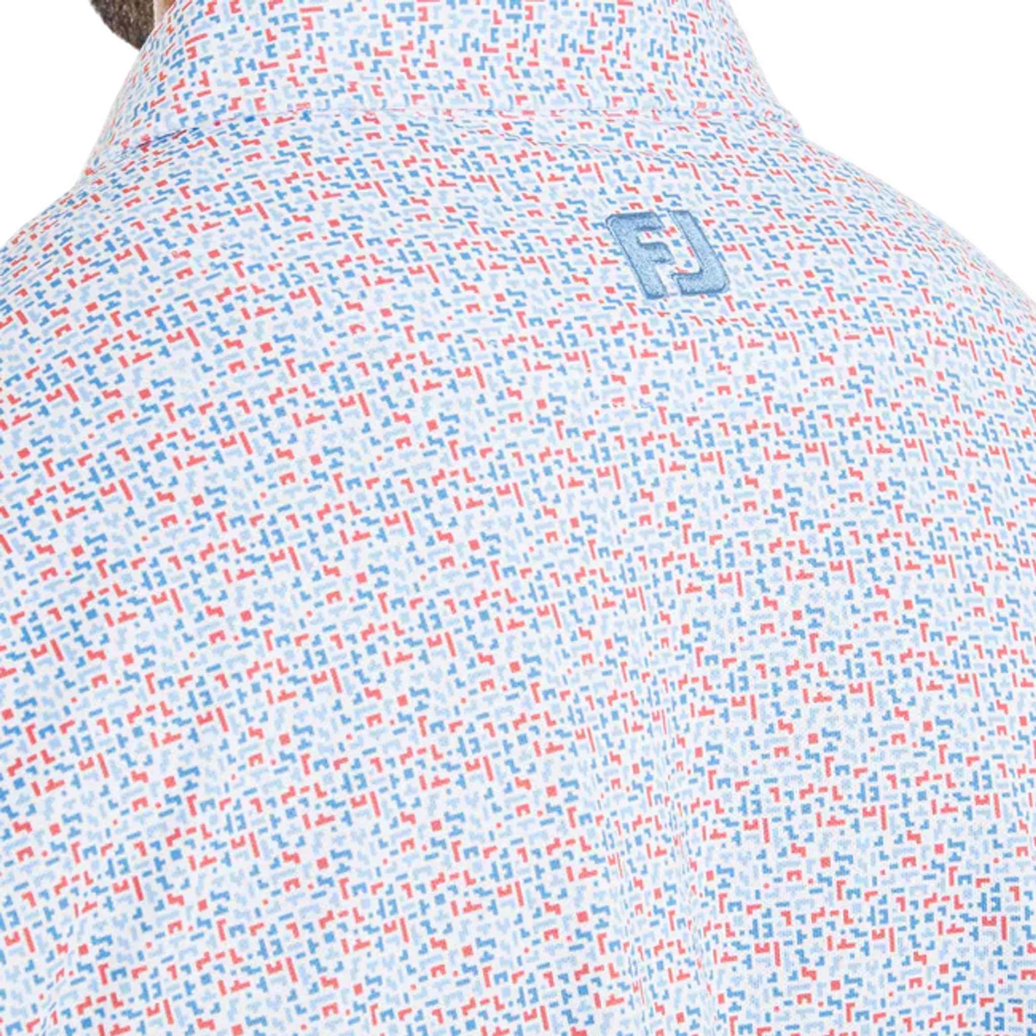 Footjoy Gamer Print Pique Polo Herren