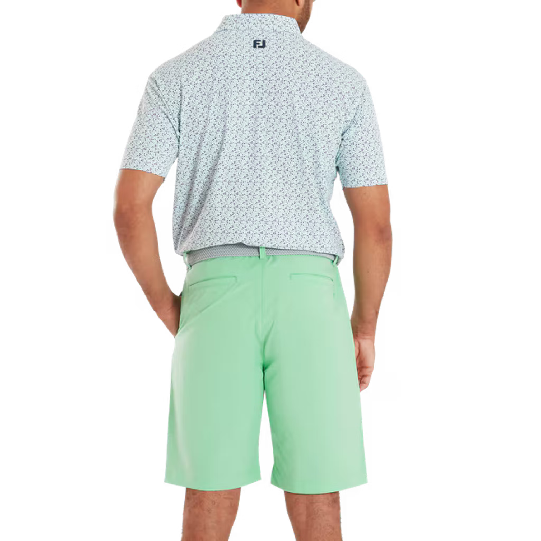 Footjoy Gamer Print Pique Polo Herren