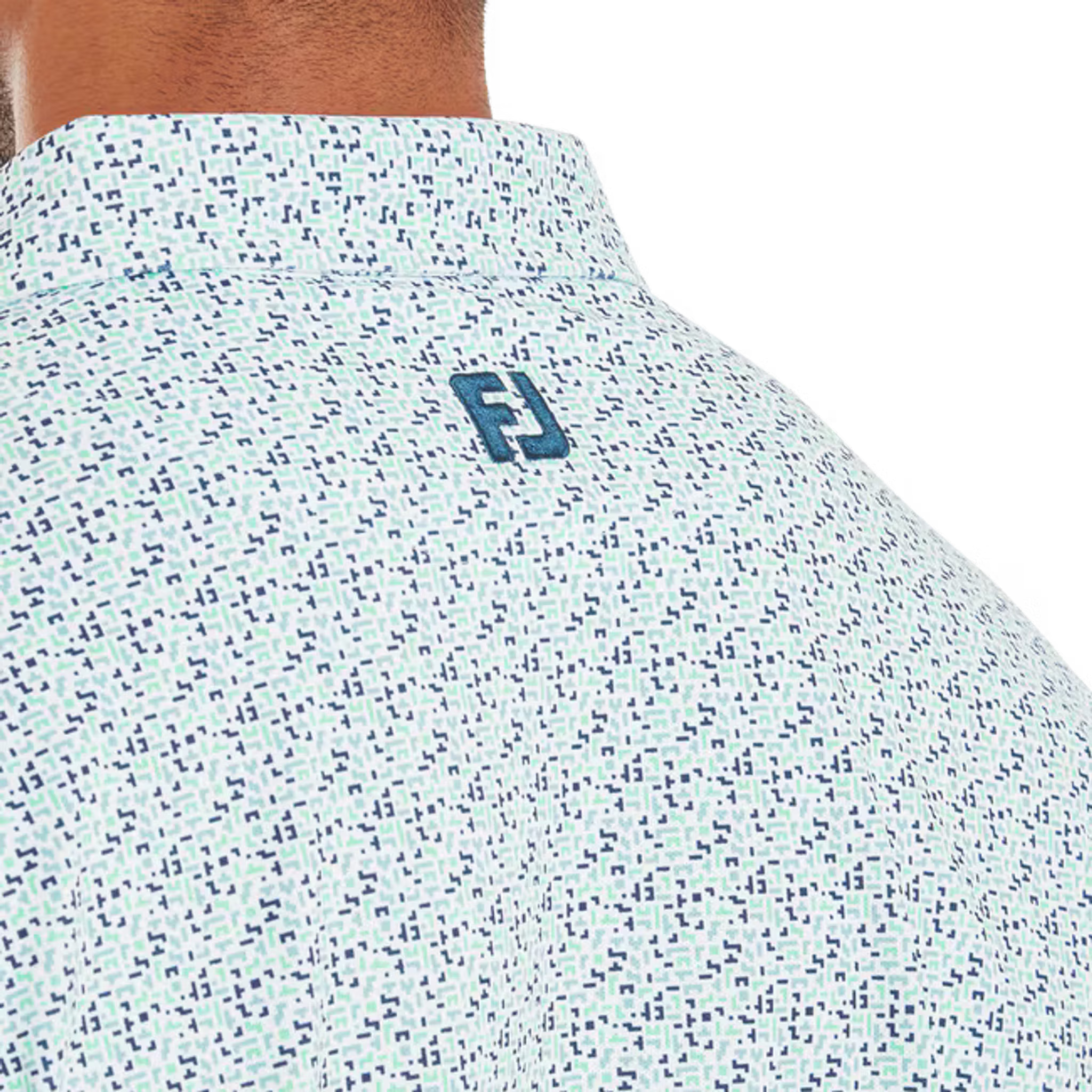 Footjoy Gamer Print Pique Polo Herren