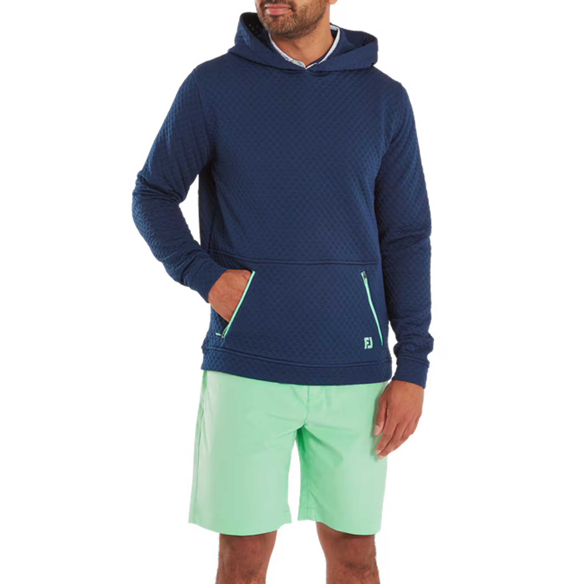 Footjoy Textured Knit Hoodie Herren