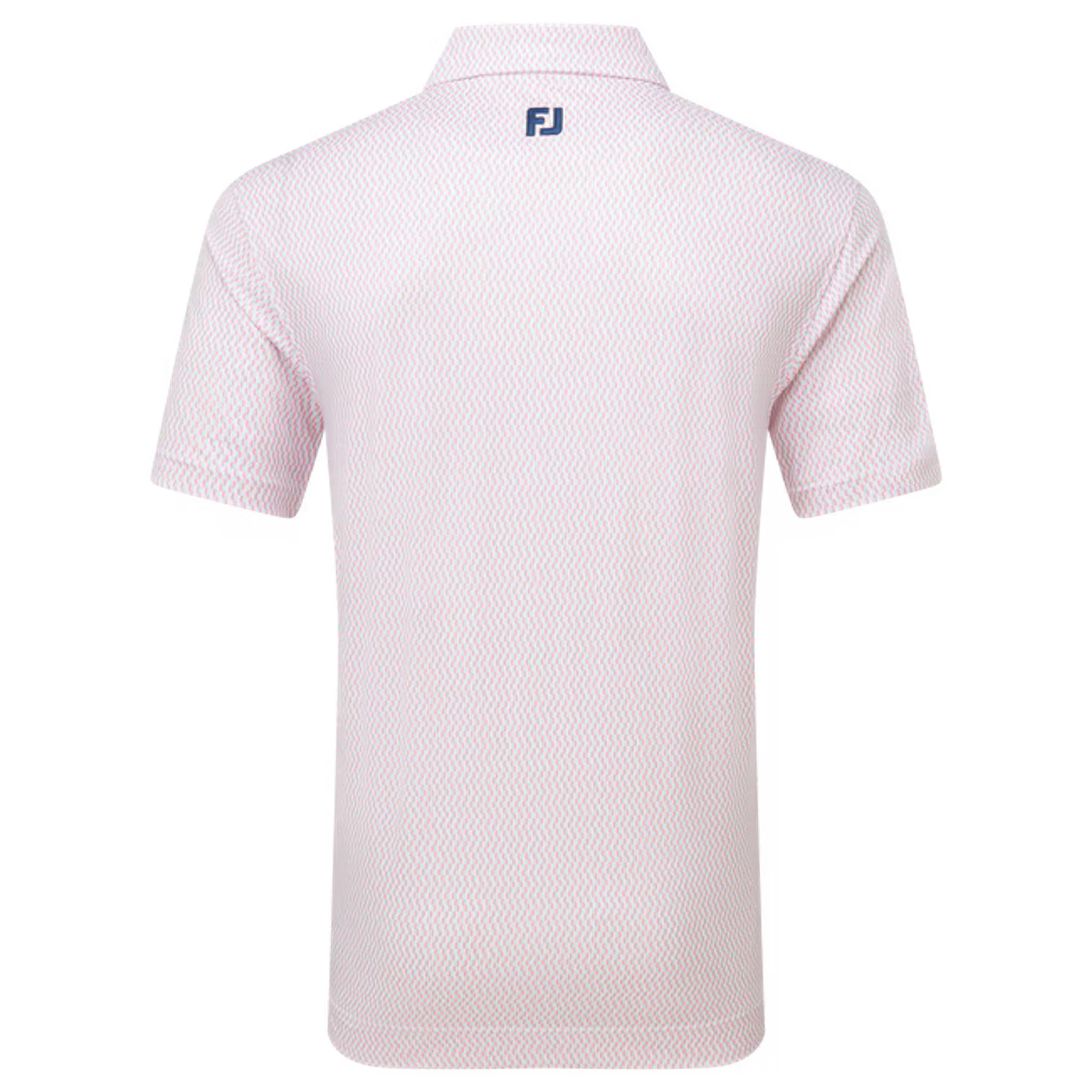 Footjoy Wiggle Print Lisle Polo Herren