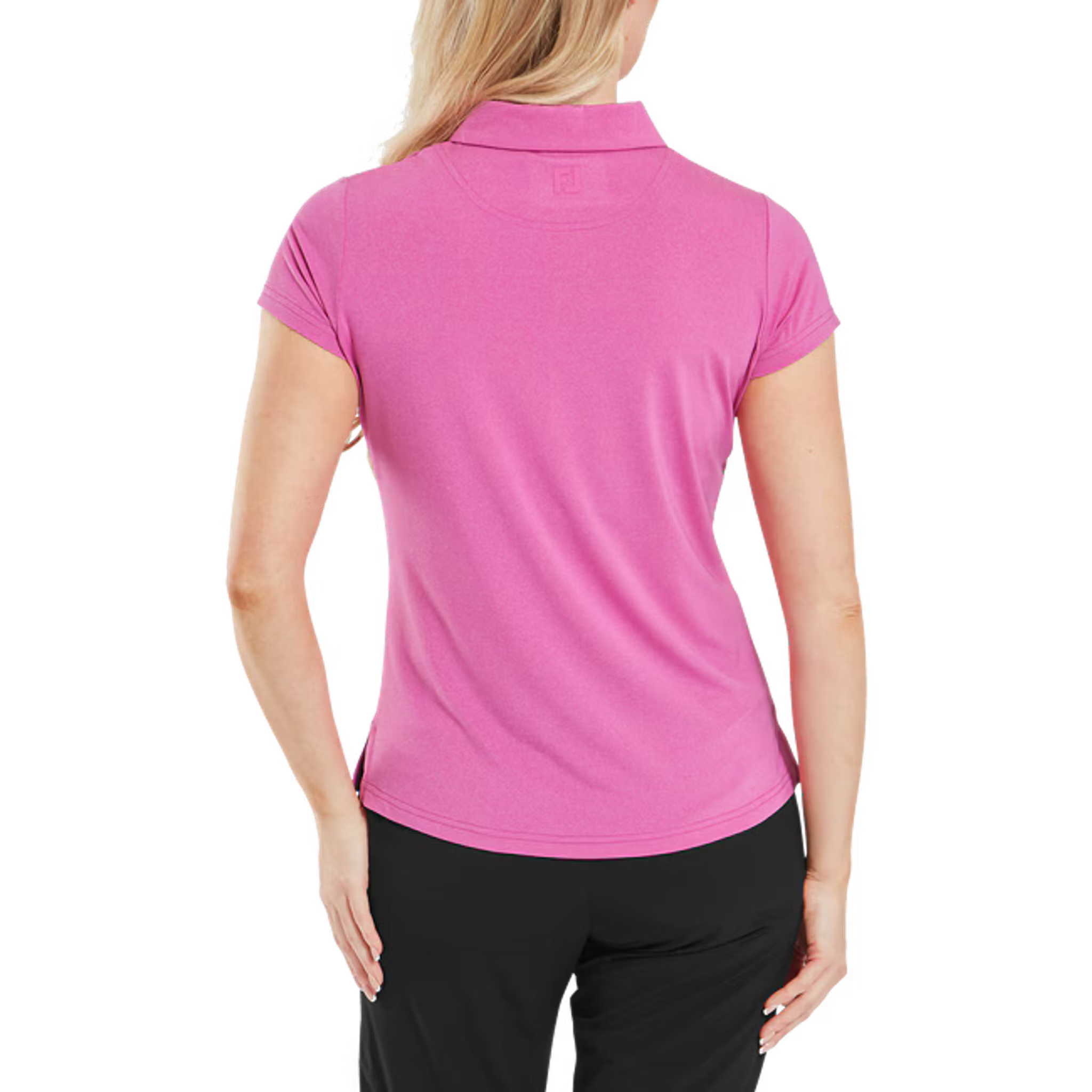 Footjoy Cap Sleeve Lisle Polo Damen
