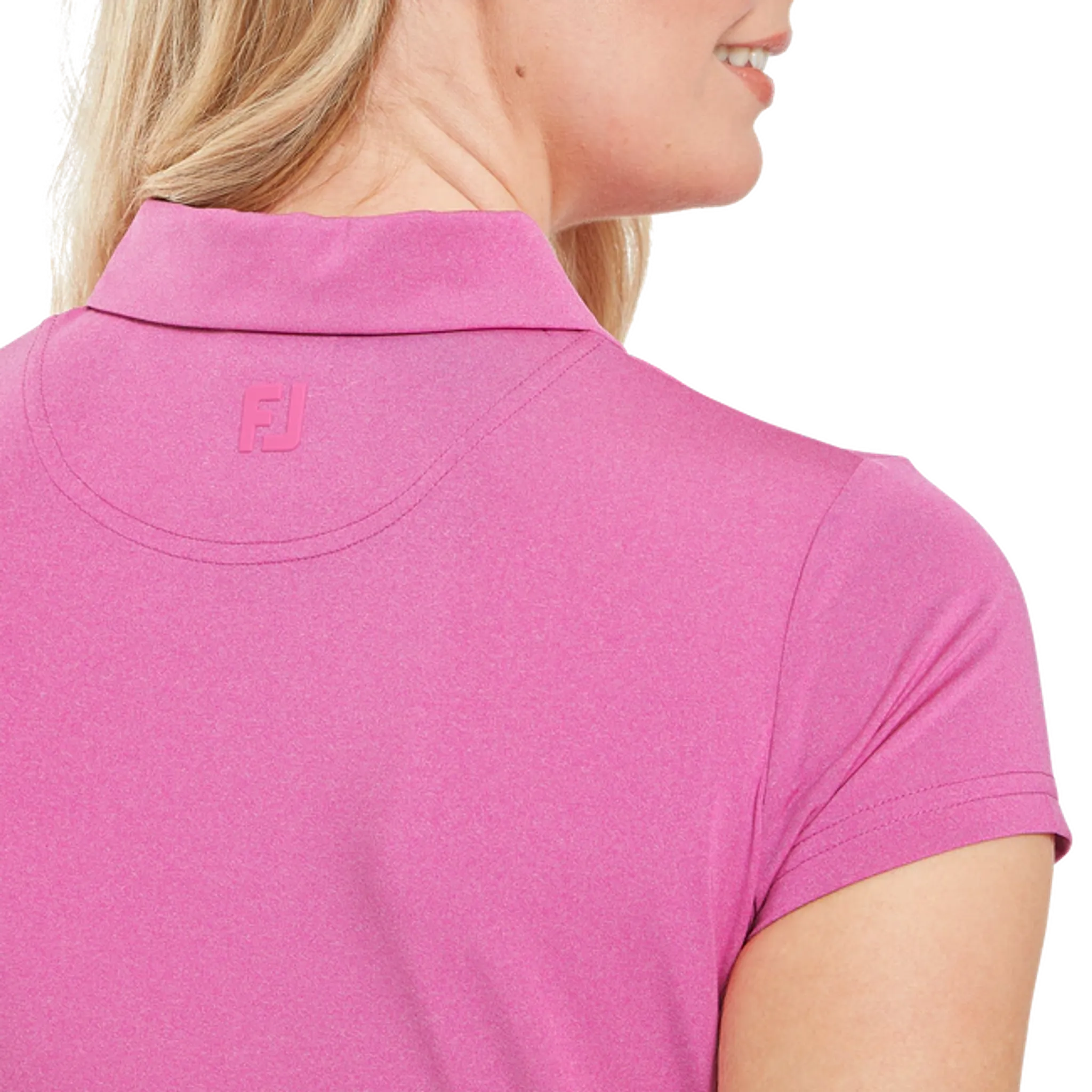 Footjoy Cap Sleeve Lisle Polo Damen