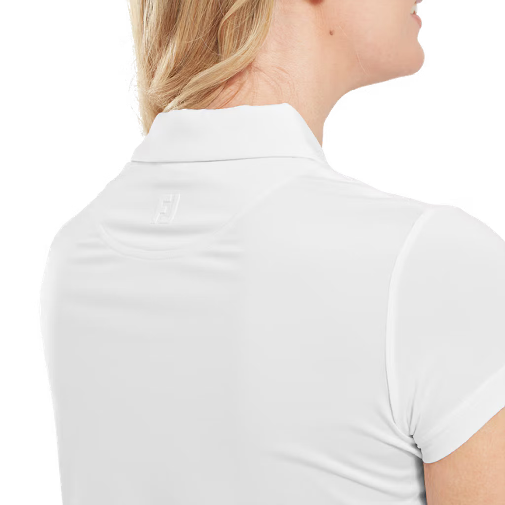 Footjoy Cap Sleeve Lisle Polo Damen
