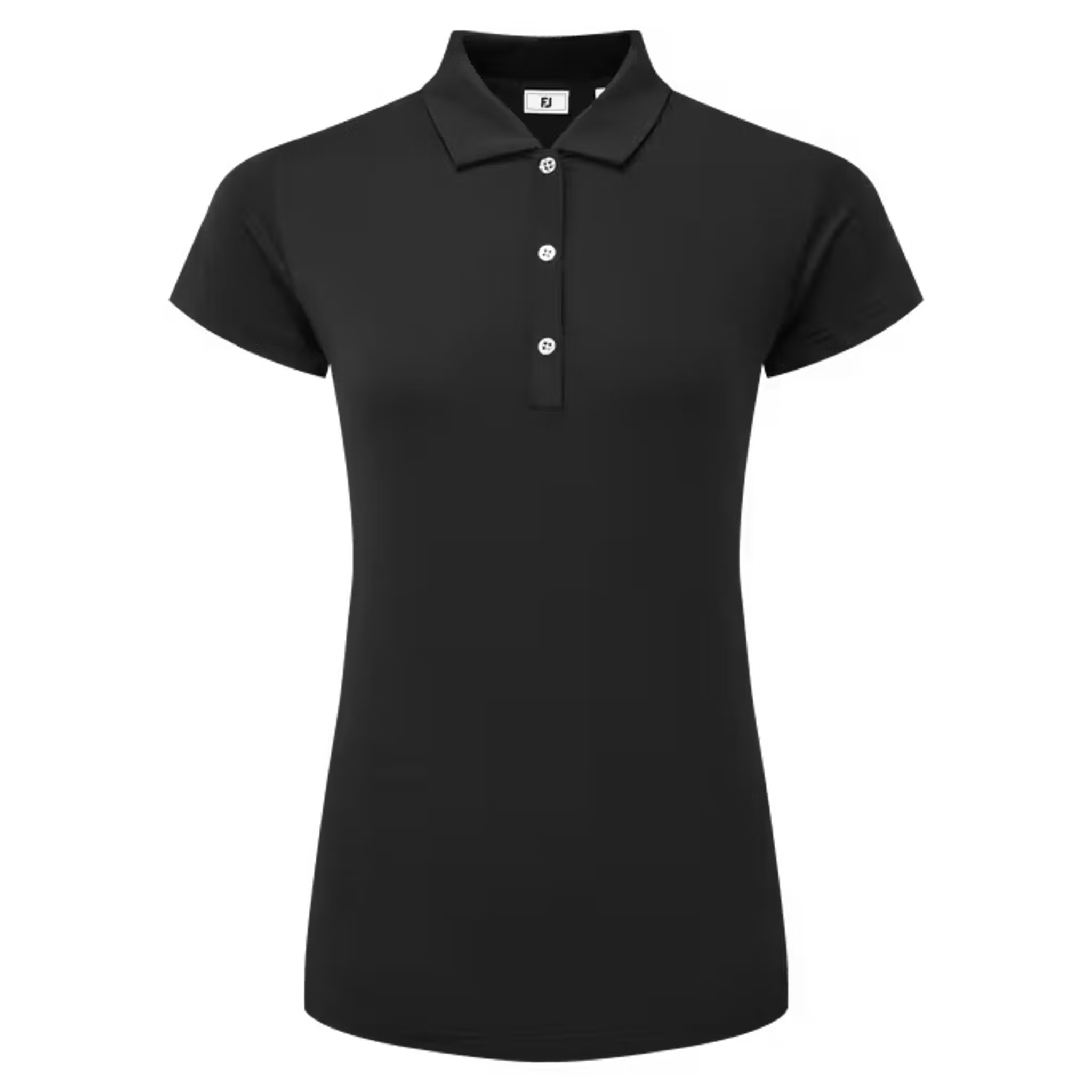 Footjoy Cap Sleeve Lisle Polo Damen