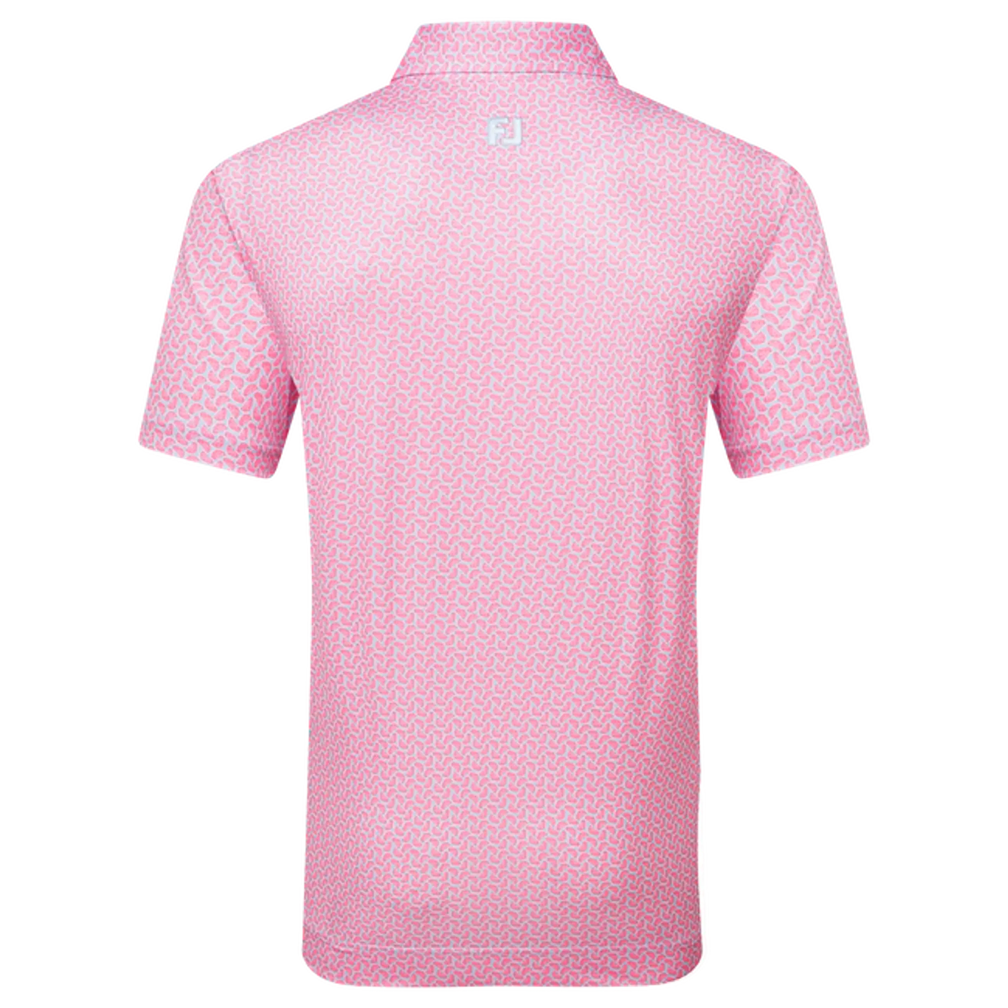 Footjoy Citrus Print Lisle Polo Herren