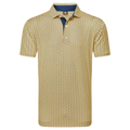 Footjoy Citrus Print Lisle Polo Herren