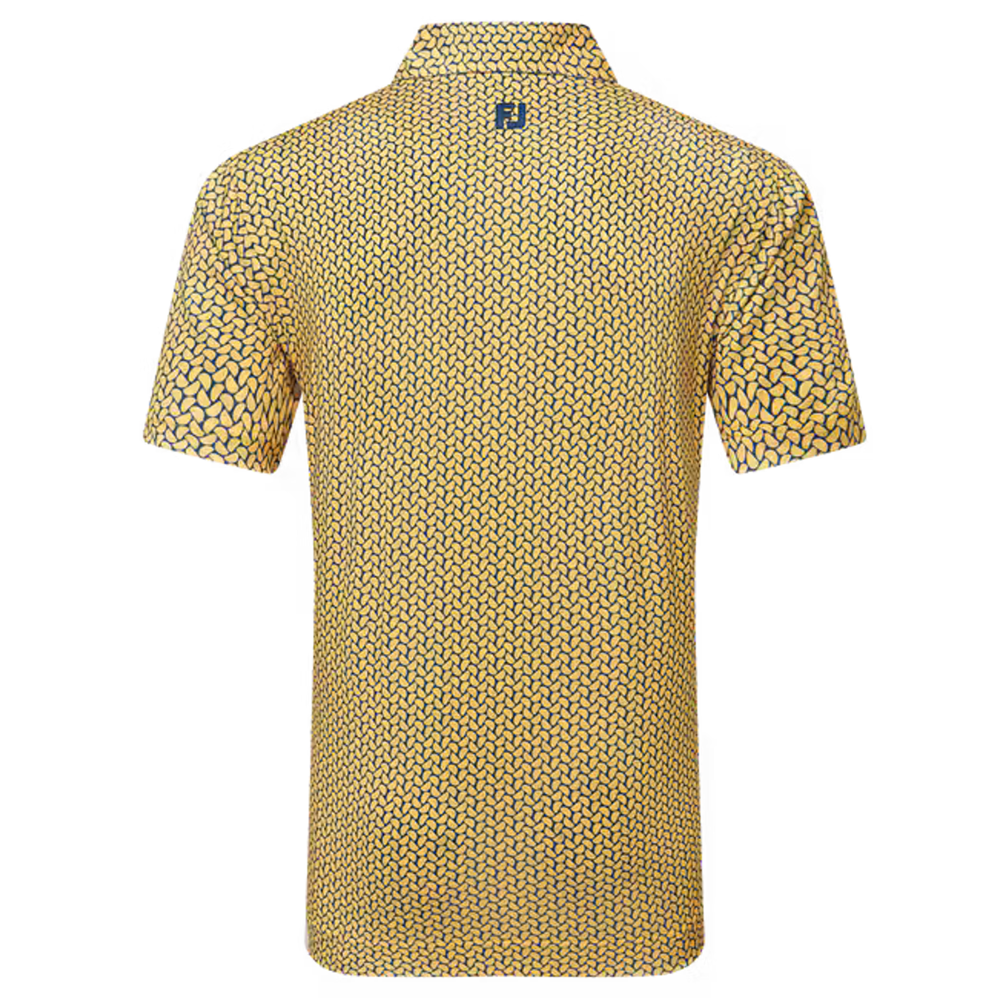 Footjoy Citrus Print Lisle Polo Herren